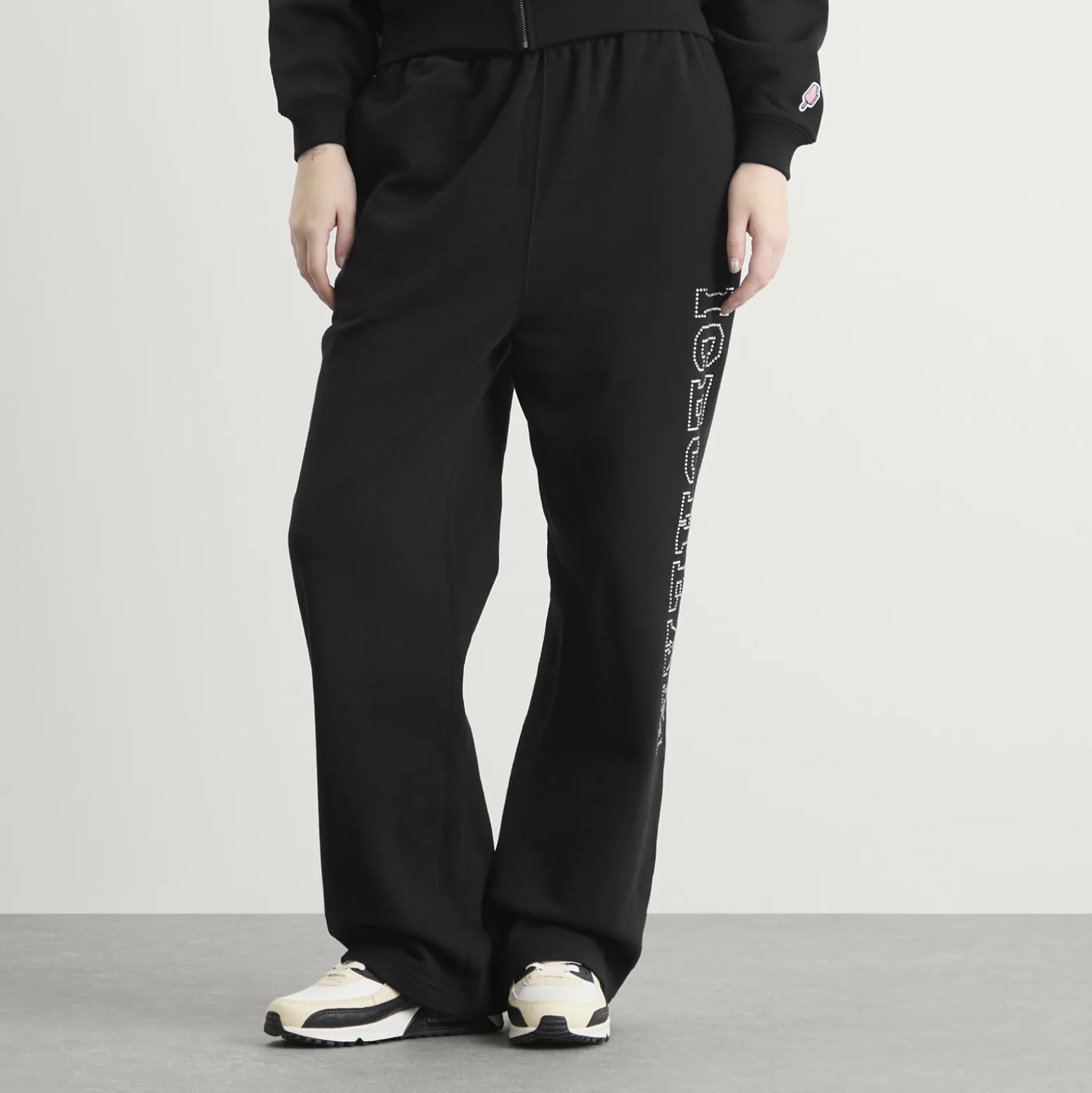 ICECREAM Crystal Straight Leg Sweatpants