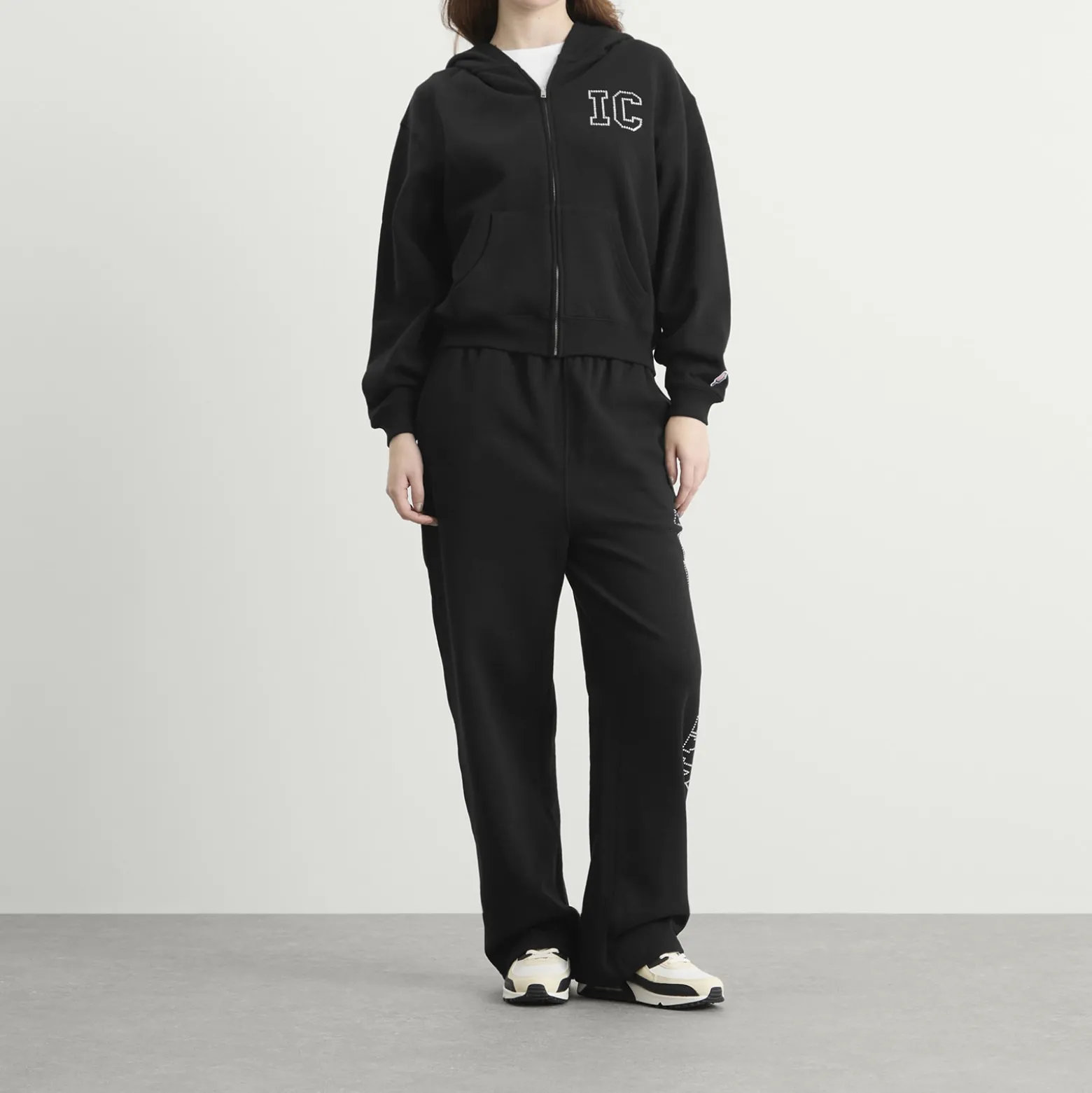 ICECREAM Crystal Straight Leg Sweatpants