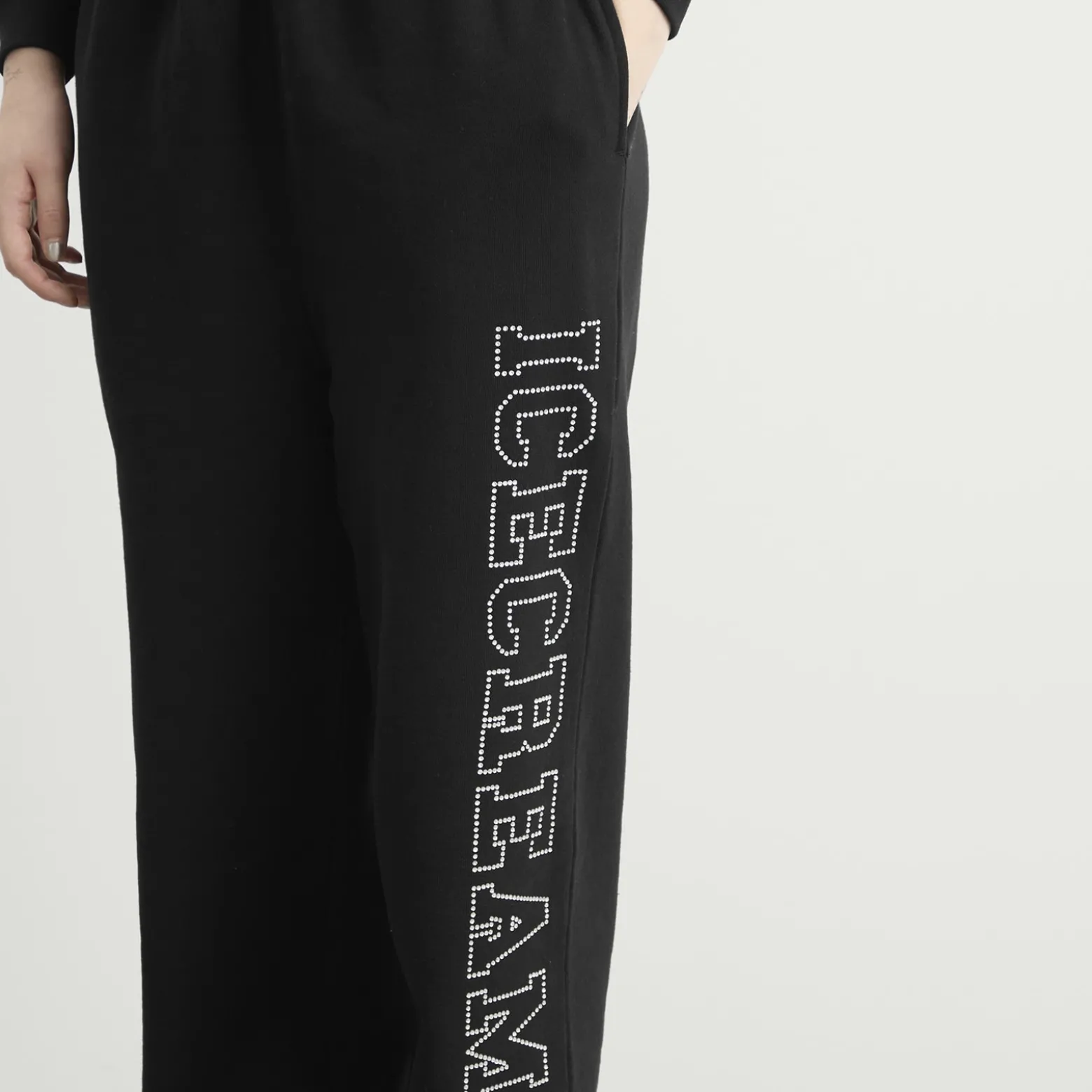 ICECREAM Crystal Straight Leg Sweatpants