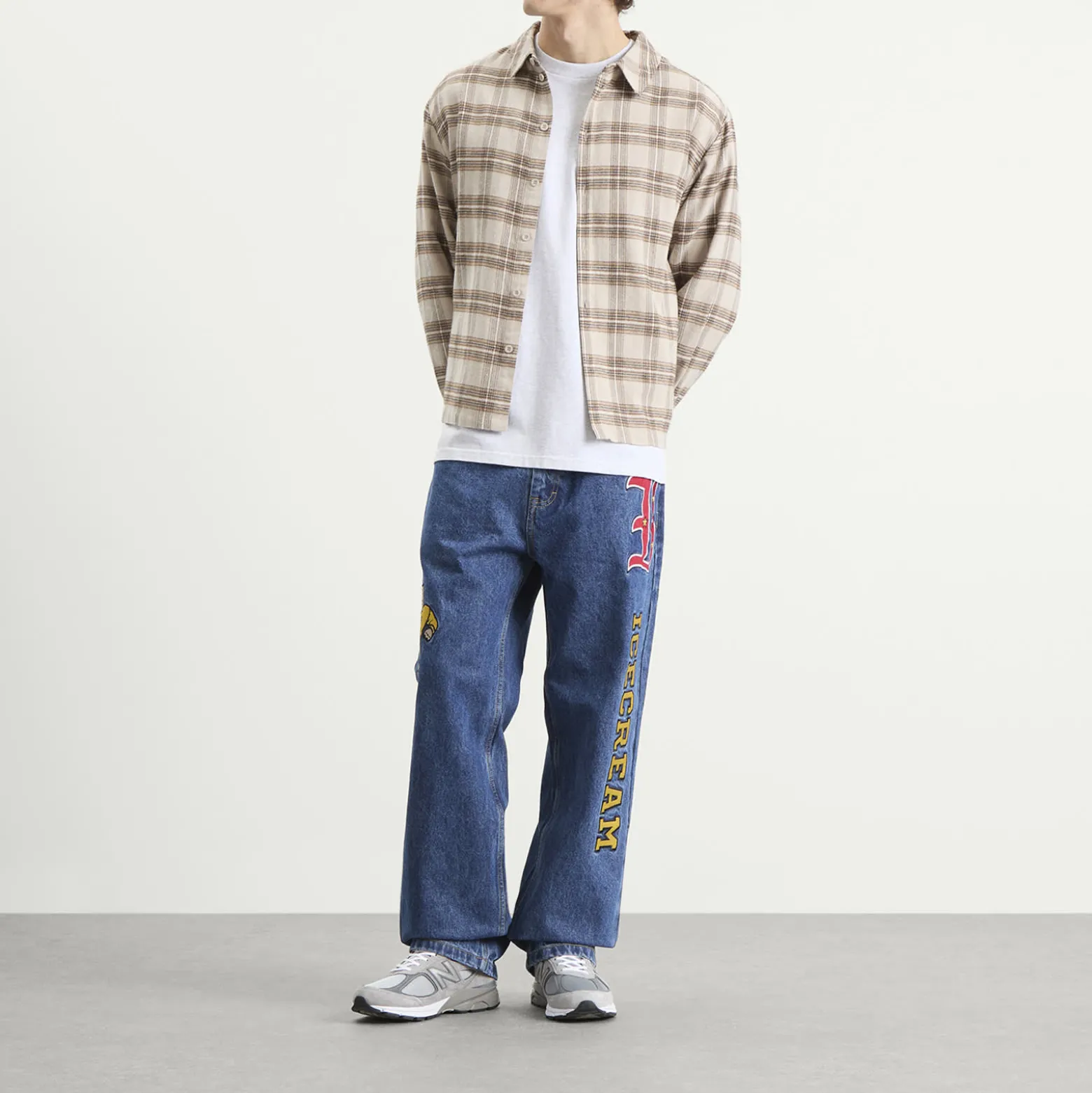 ICECREAM Mascot Denim Pants