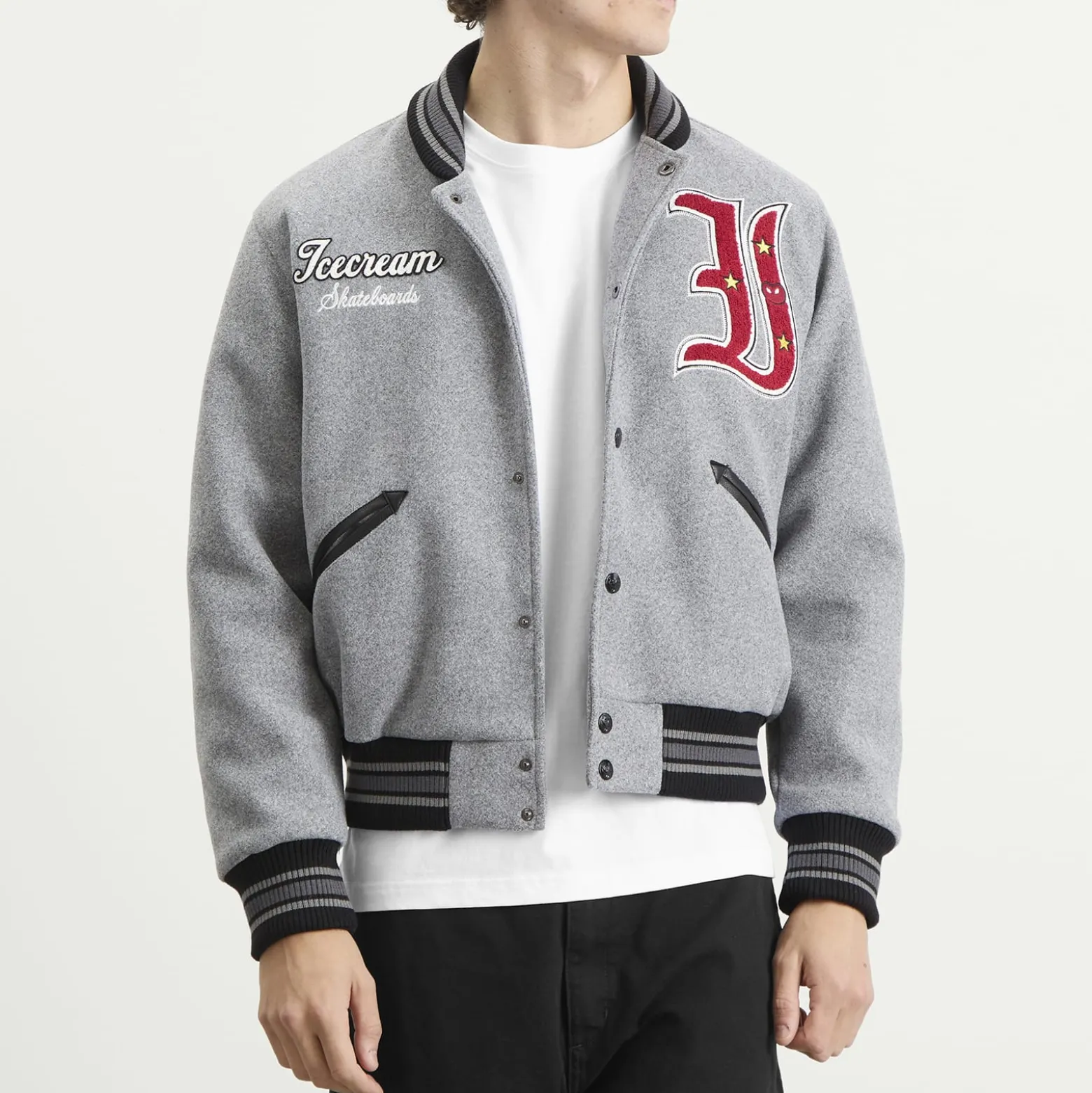 ICECREAM Mascot Varsity Jacket
