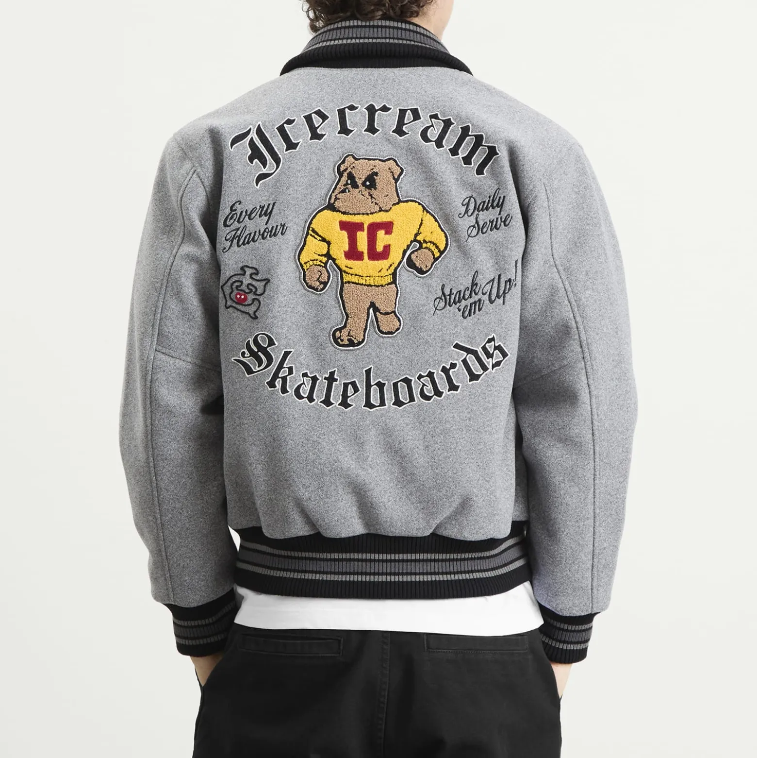 ICECREAM Mascot Varsity Jacket
