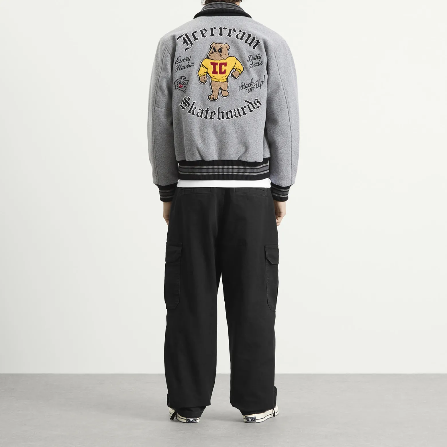 ICECREAM Mascot Varsity Jacket