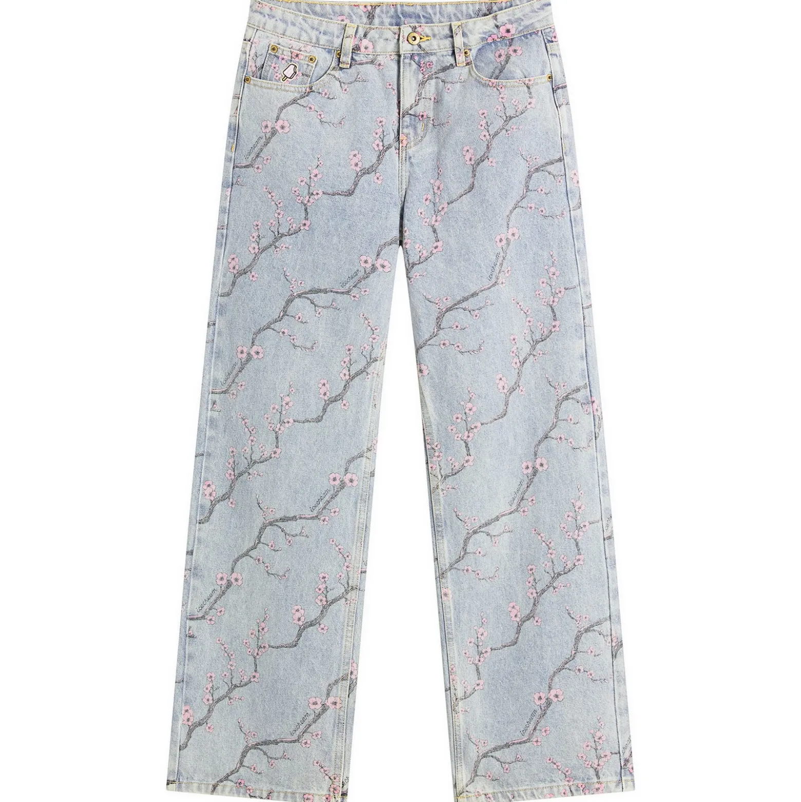 ICECREAM Sakura Denim Pants