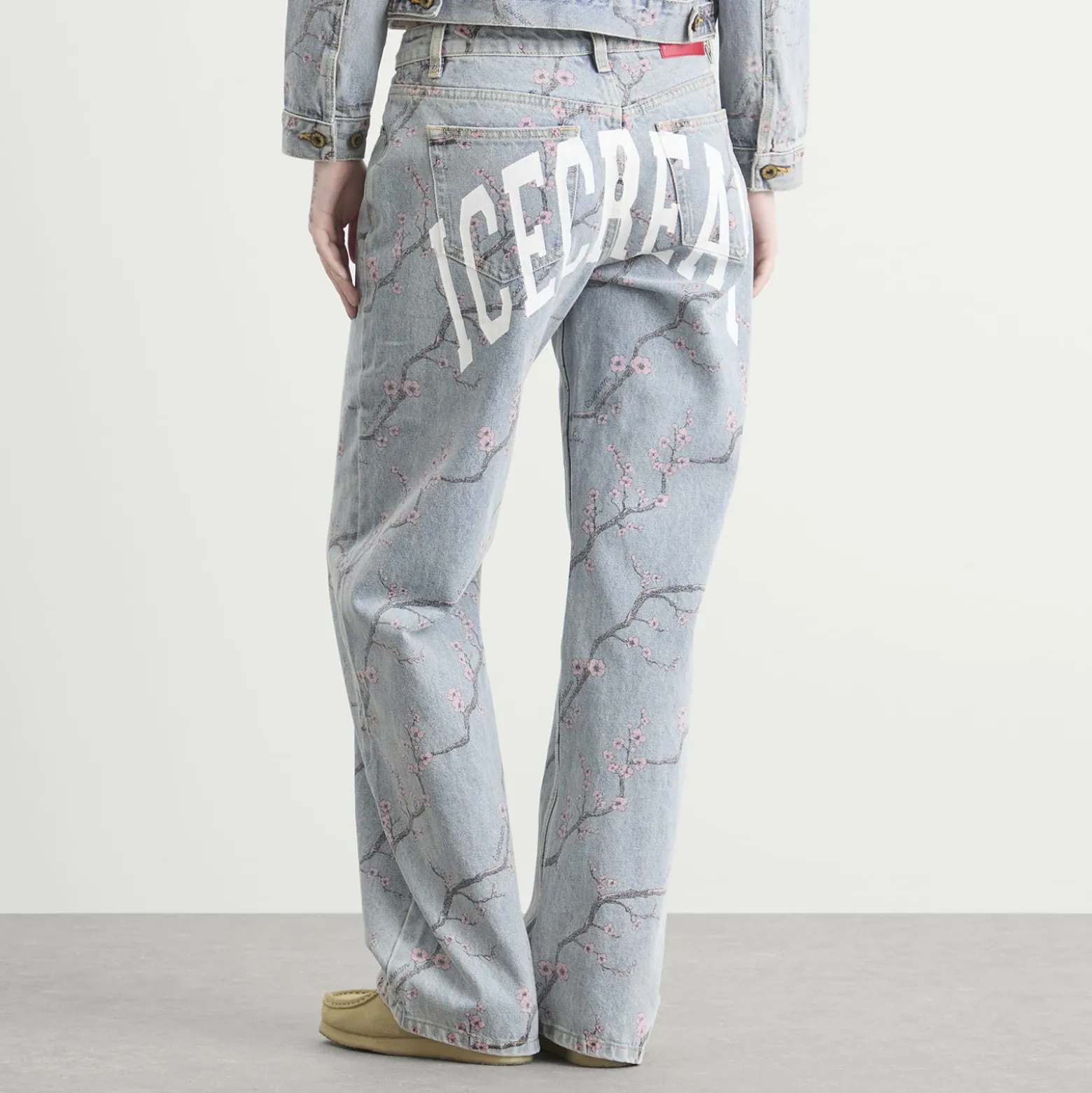 ICECREAM Sakura Denim Pants