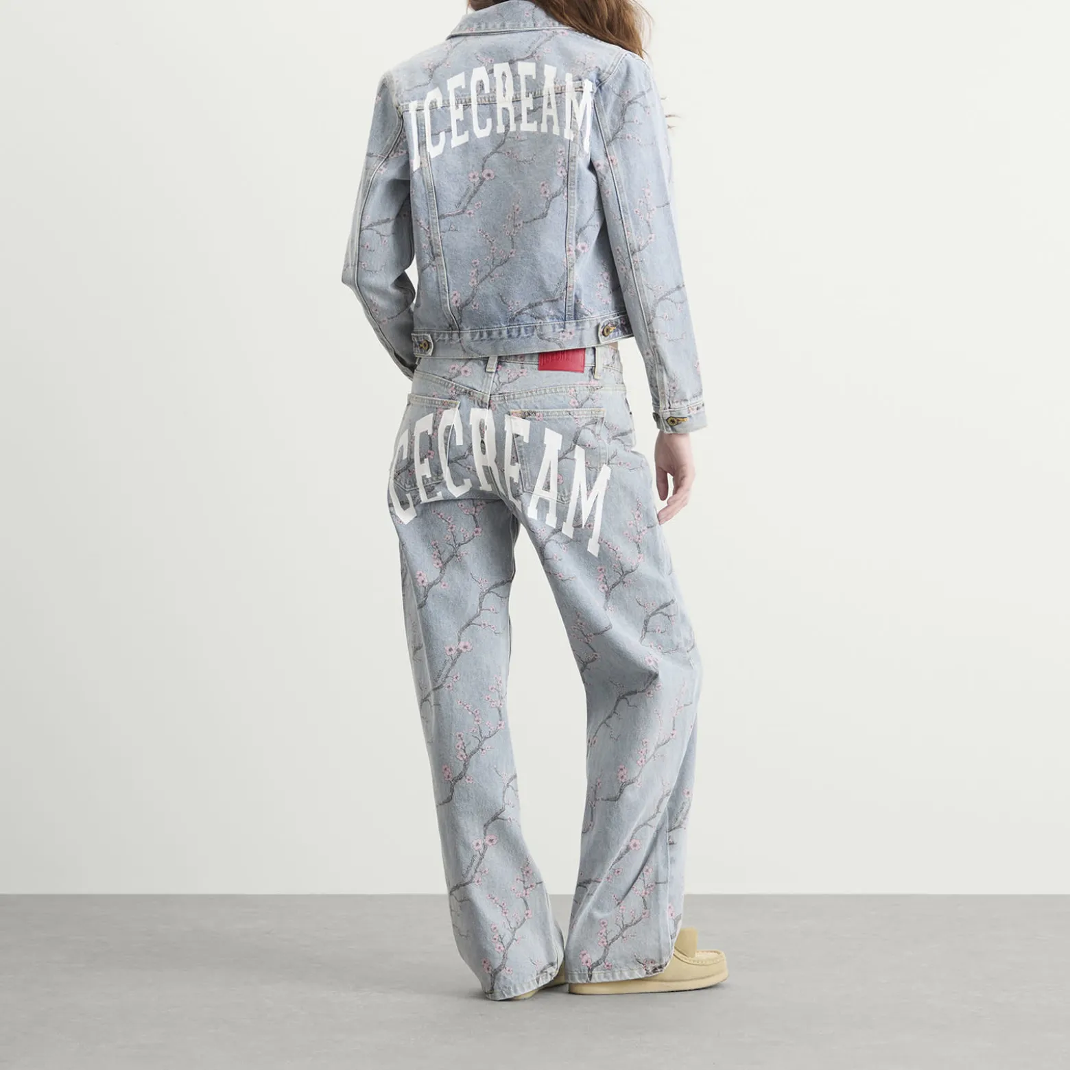 ICECREAM Sakura Denim Pants