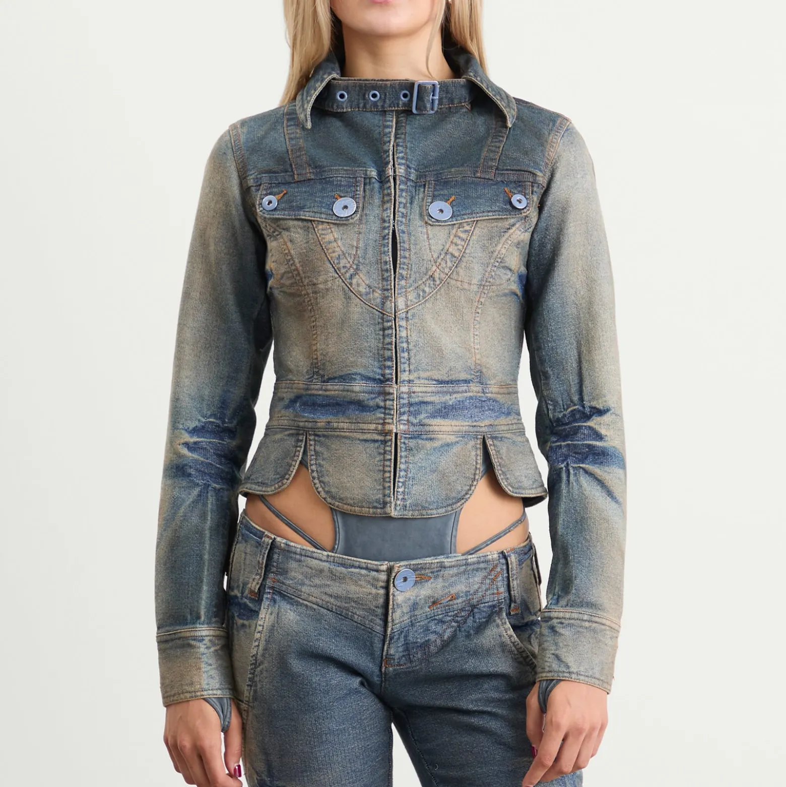 KNWLS x Miss Sixty Denim Jacket