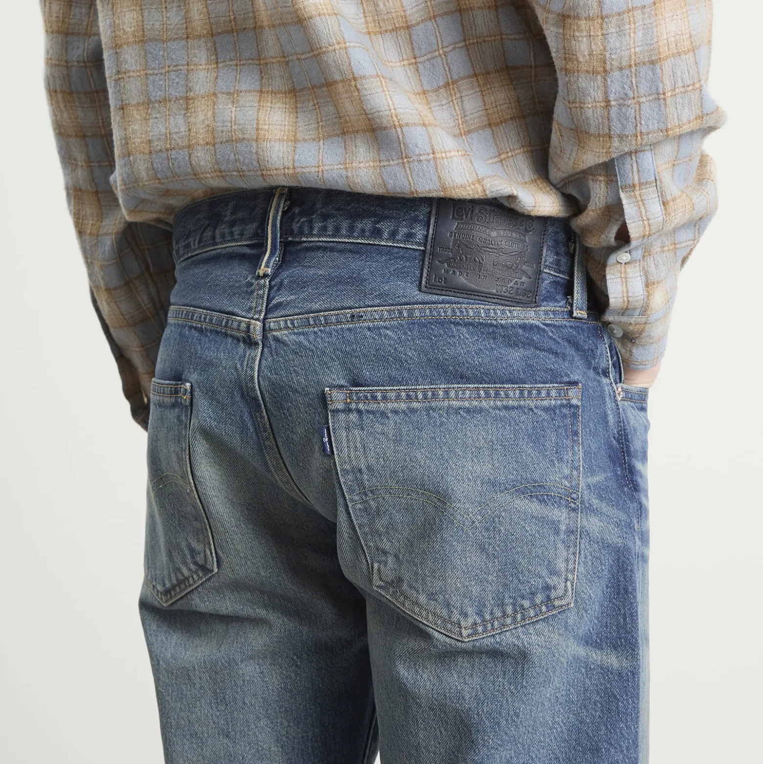 Levi's Bue Tab Made in Japan Anchor Relaxed Jeans