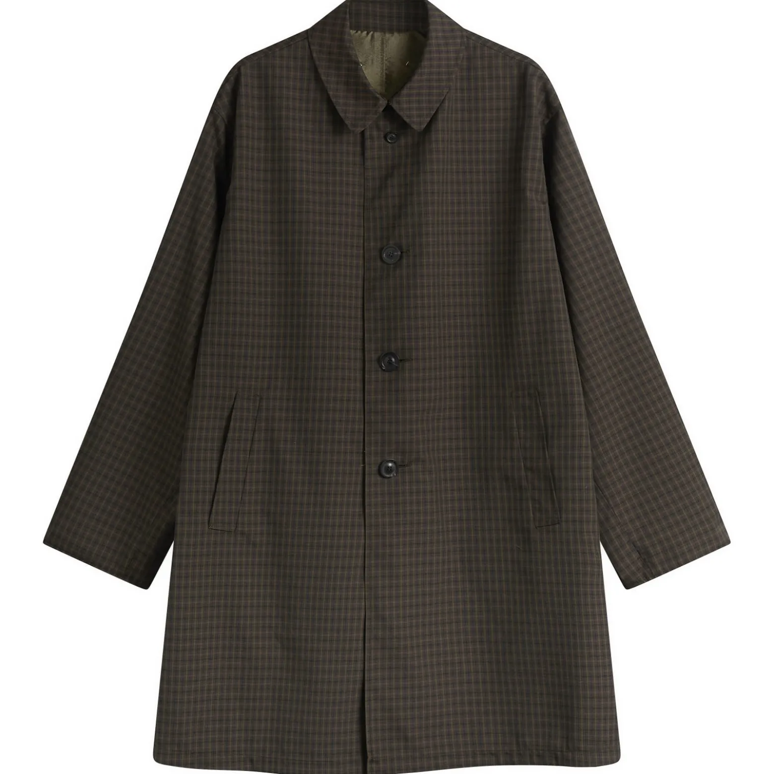 Maison Margiela Check Reversible Coat