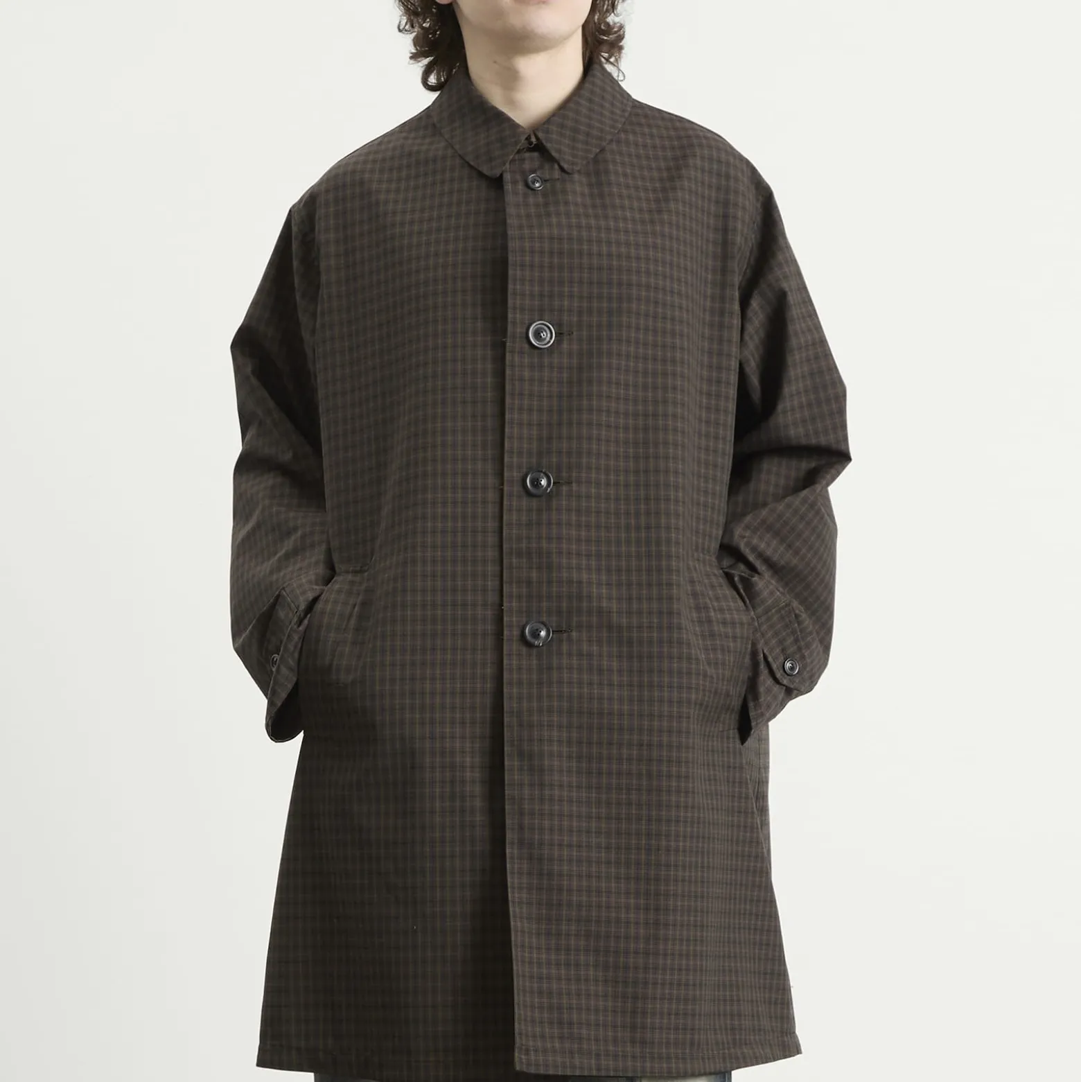 Maison Margiela Check Reversible Coat