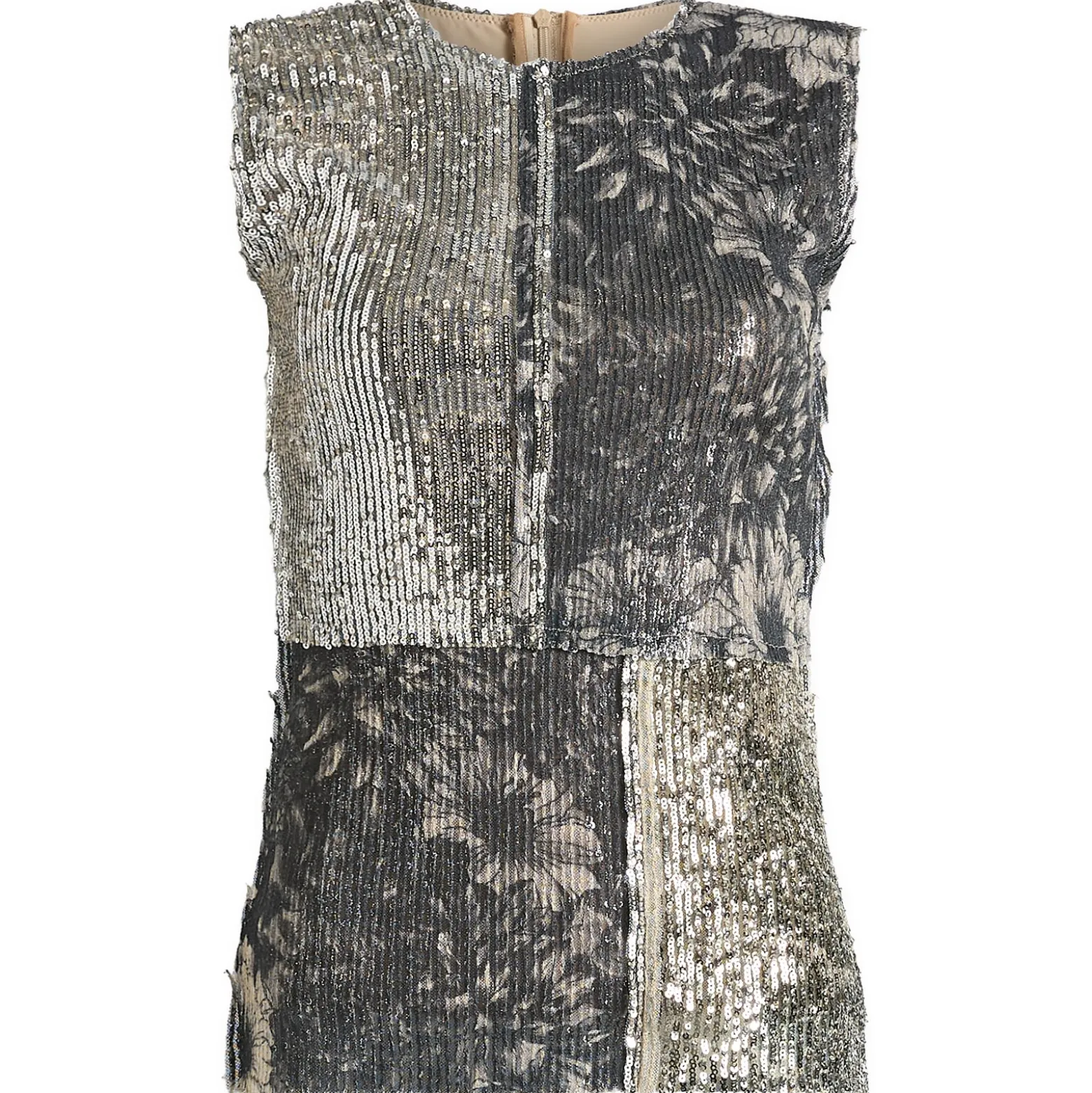 Maison Margiela Patchwork Sequin Top