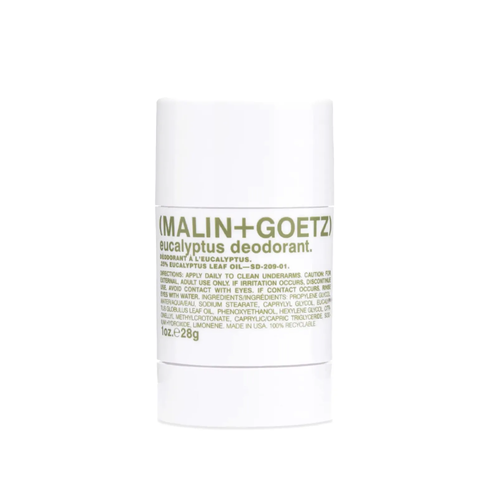 Malin + Goetz Eucalyptus Travel Deodorant