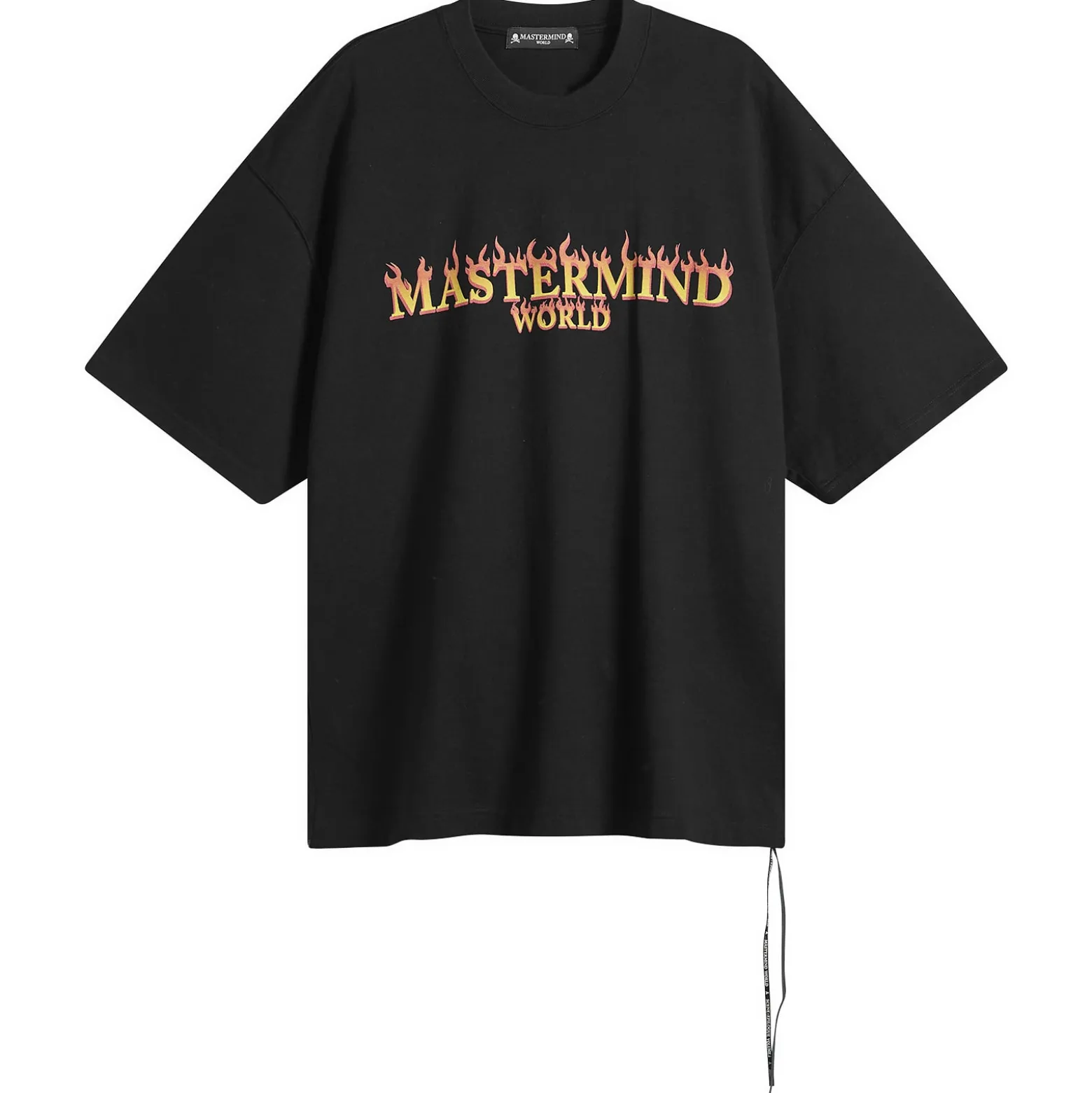 MASTERMIND WORLD Skull On Fire Short Sleeve T-Shirt