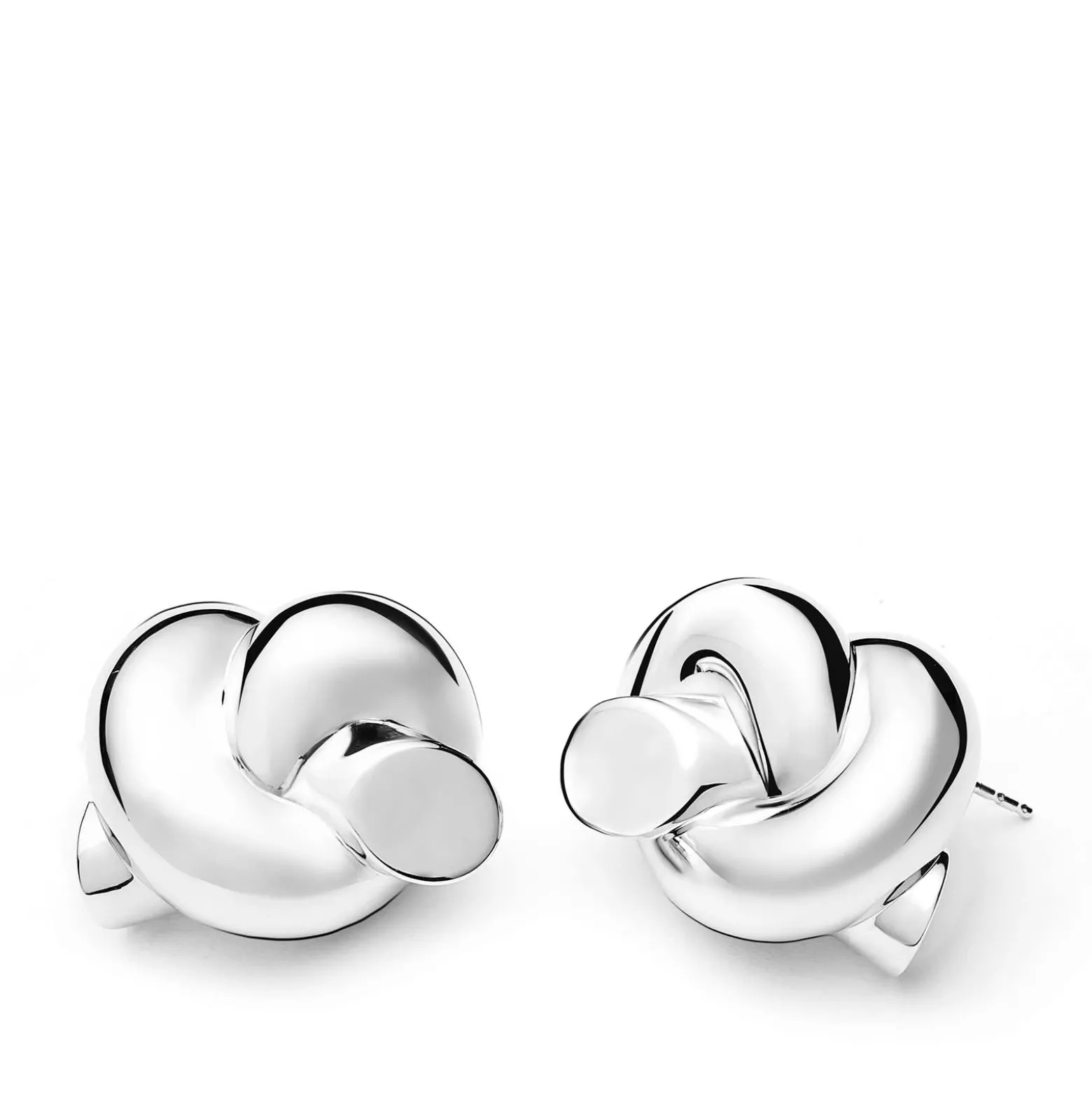 Missoma x Lucy Williams Knot Oversized Stud Earrings