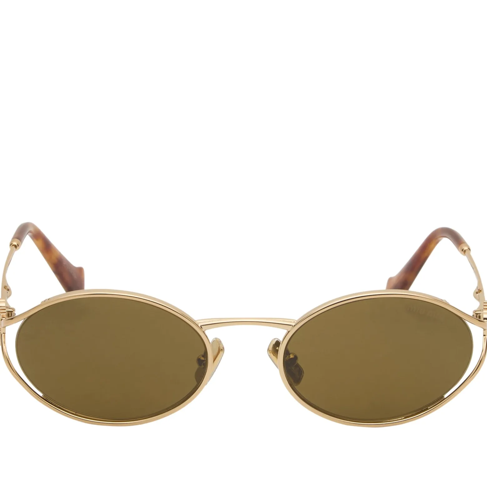 Miu Miu Eyewear 52YS Logo Sunglasses
