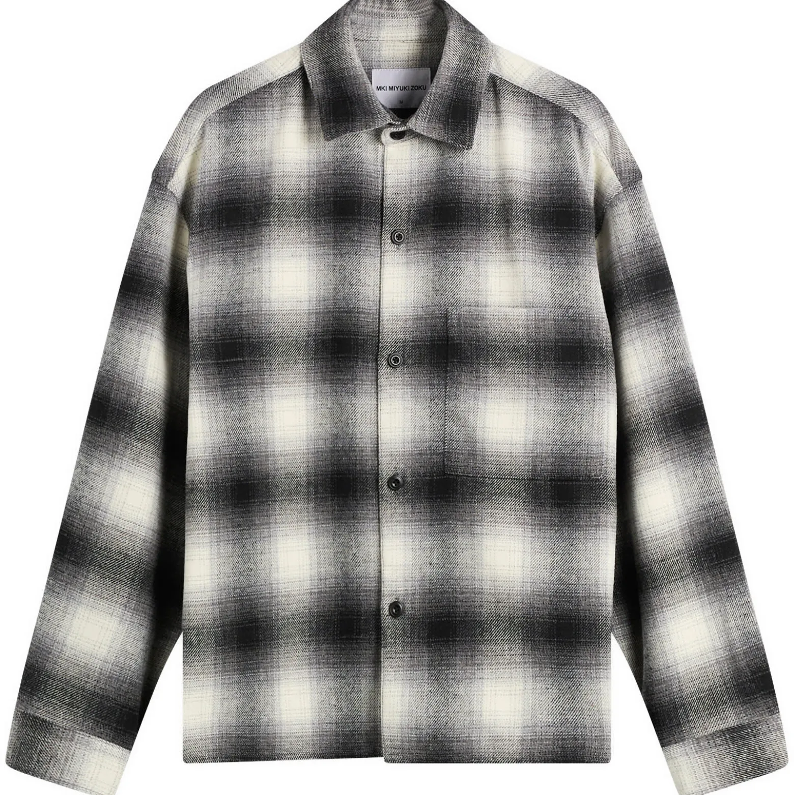 MKI Wool Check Box Shirt
