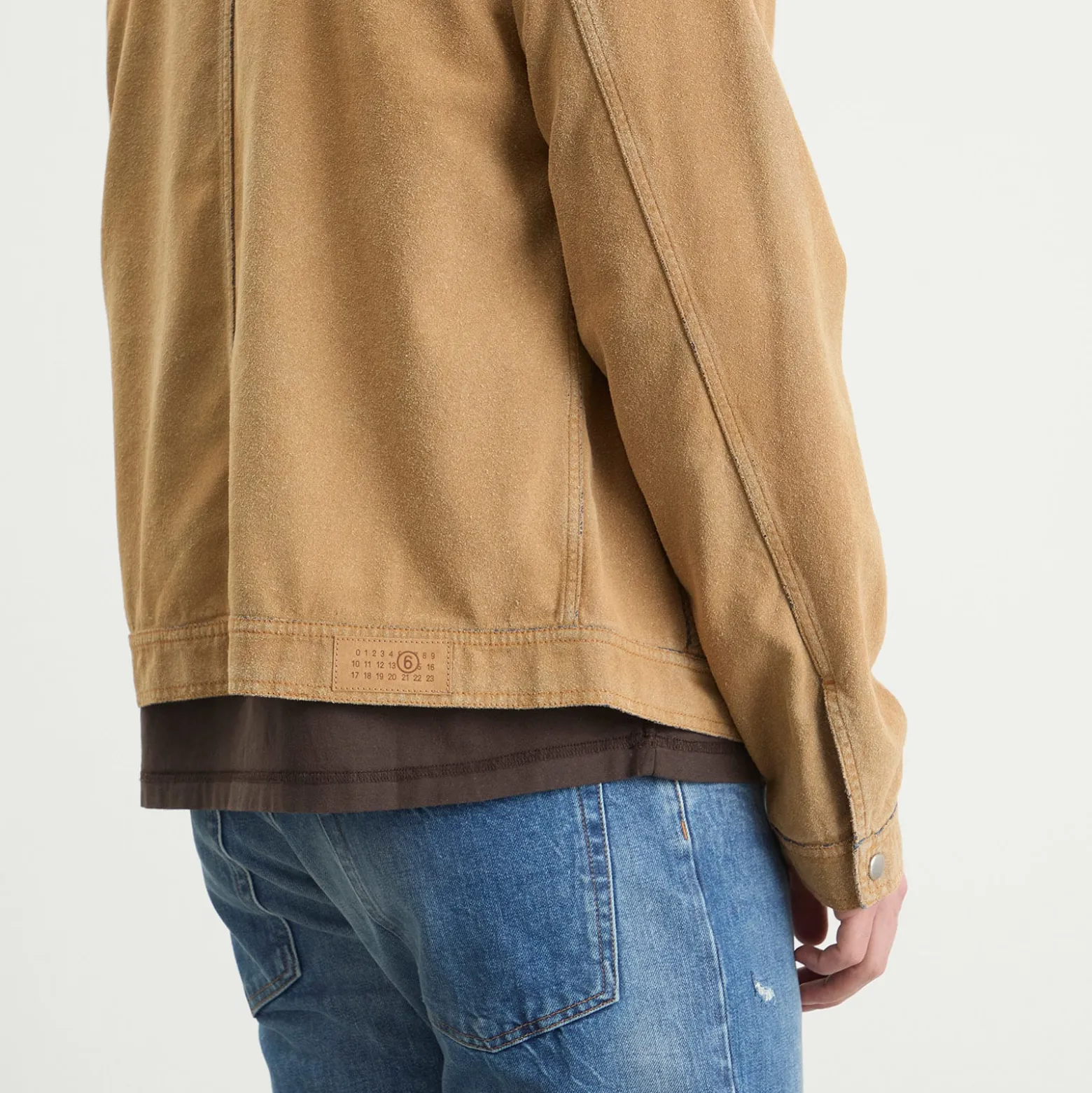 MM6 Maison Margiela Cotton Coated Trucker Jacket