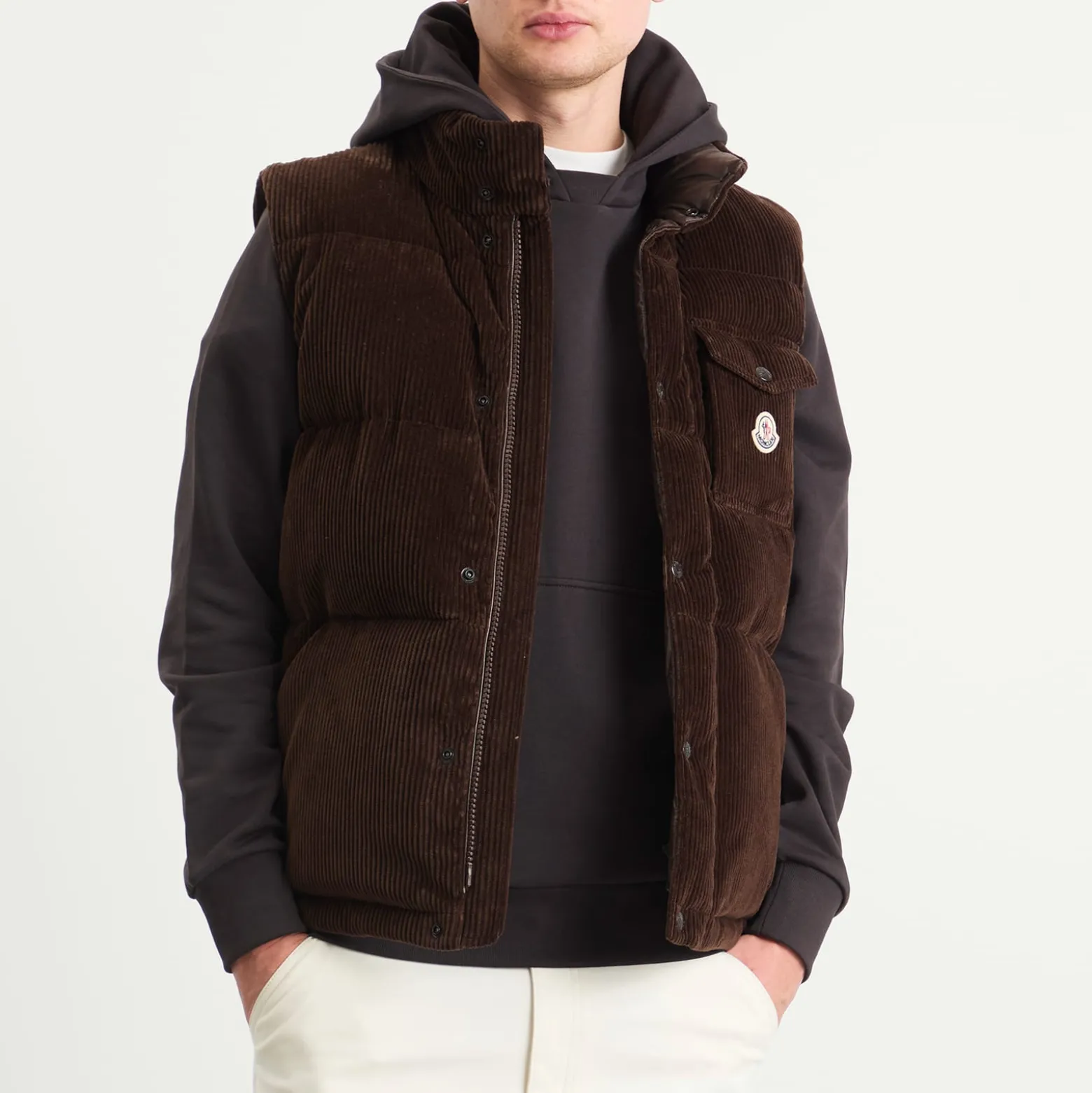 Moncler Agen Vest Maxi Corduroy Gilet