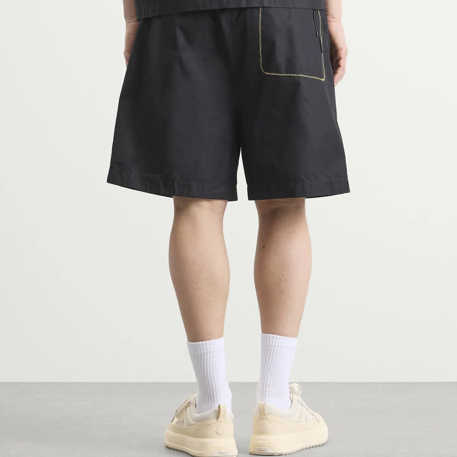 Moncler Contrast Stitch Shorts