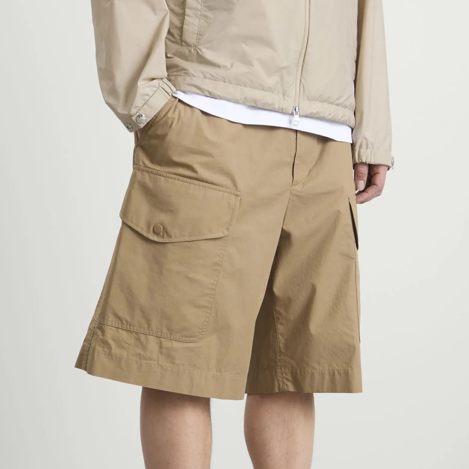 Moncler Drawstring Cargo Shorts