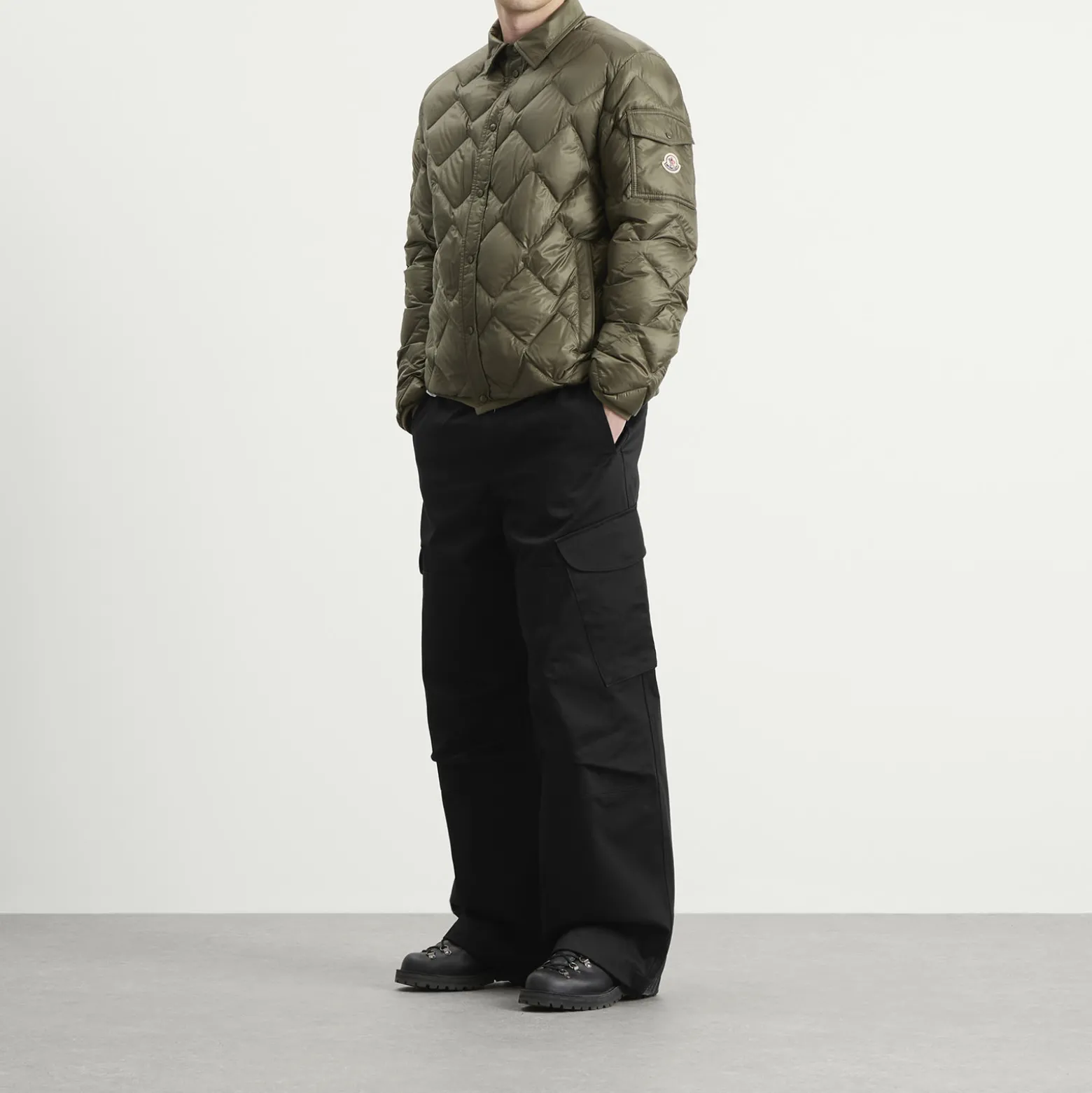 Moncler Moulleau Recycled Rip-Stop Shirt Jacket