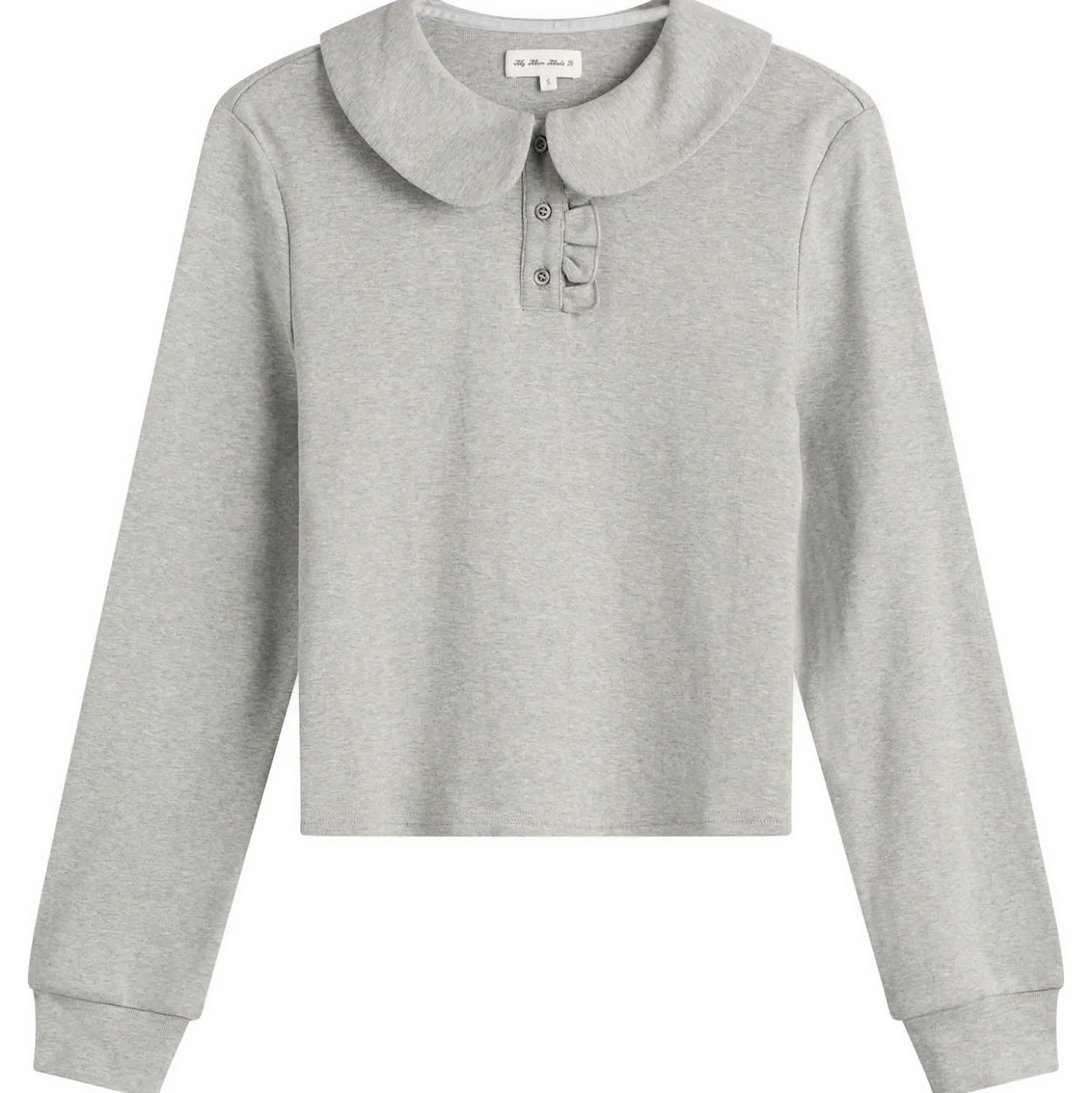 My Mum Made It Polo Long Sleeve Top