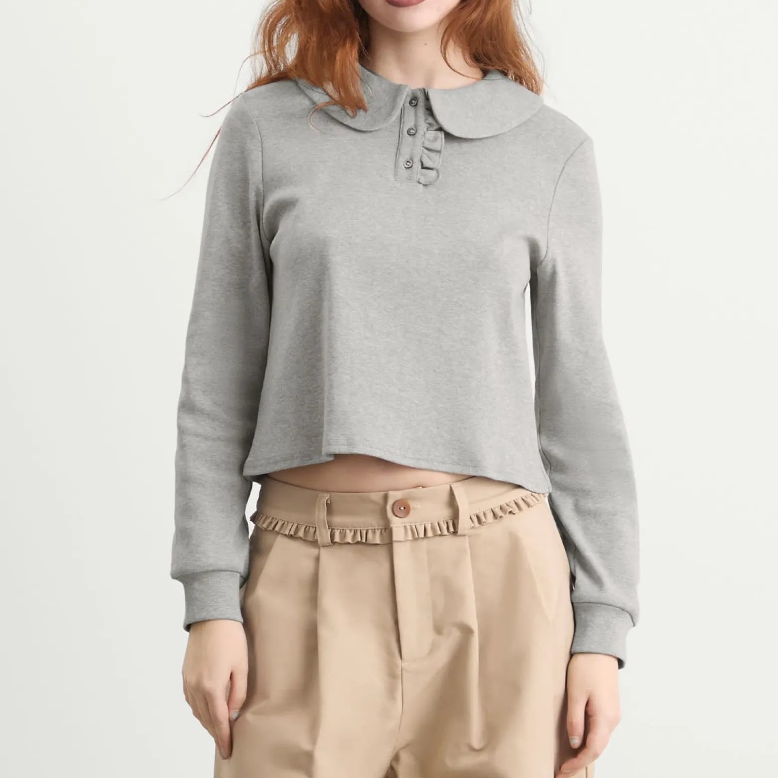 My Mum Made It Polo Long Sleeve Top