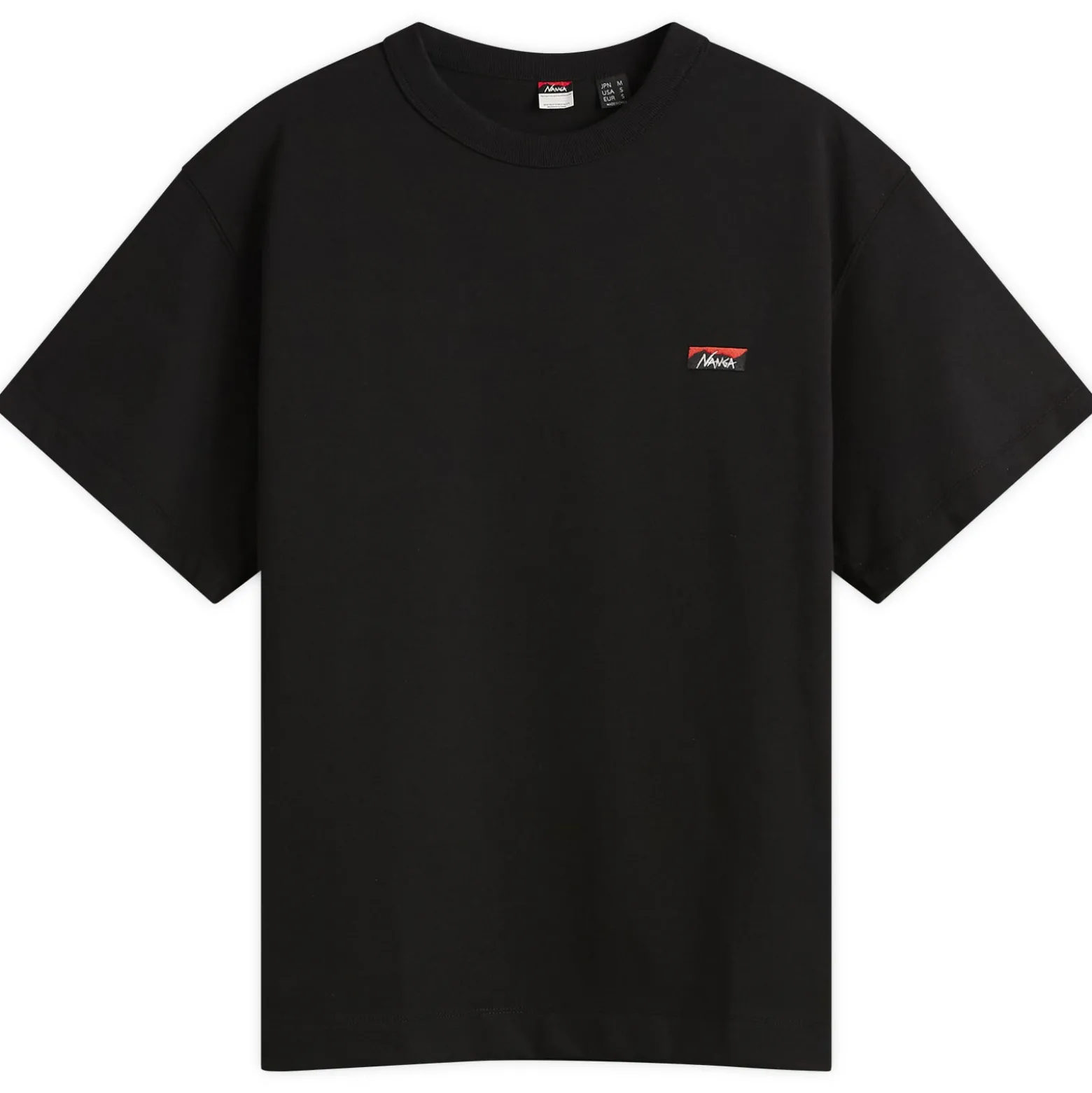 NANGA Eco Hybrid Box Logo Embroidery T-Shirt