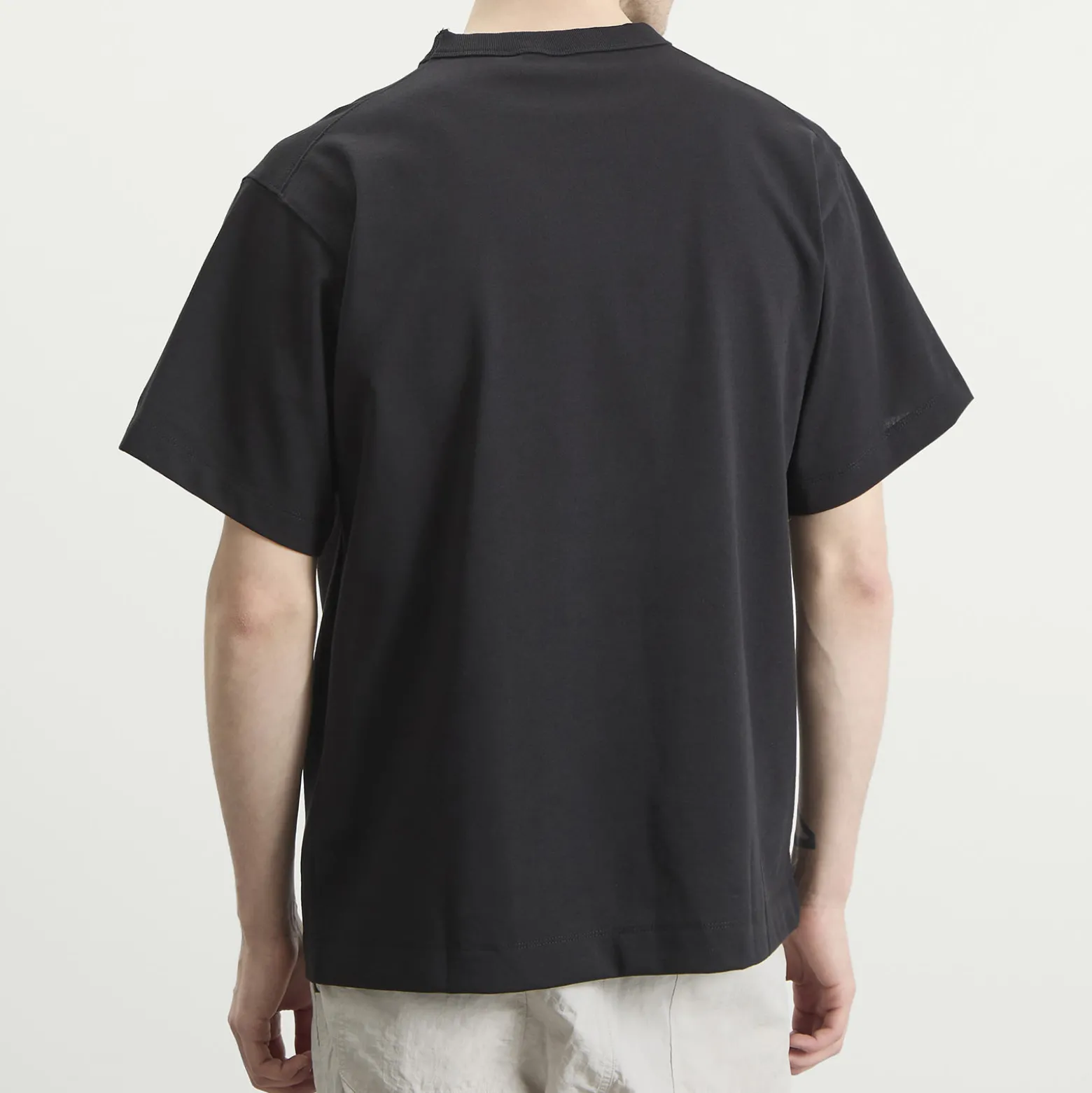 NANGA Eco Hybrid Box Logo Embroidery T-Shirt
