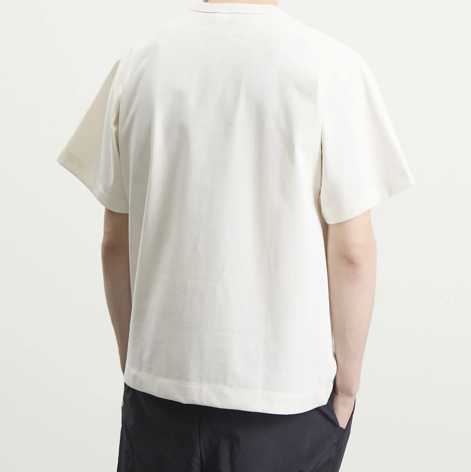 NANGA Eco Hybrid Box Logo Embroidery T-Shirt