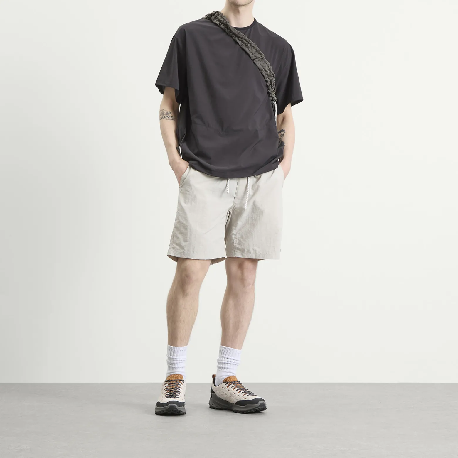 NANGA Nylon Tusser Easy Shorts