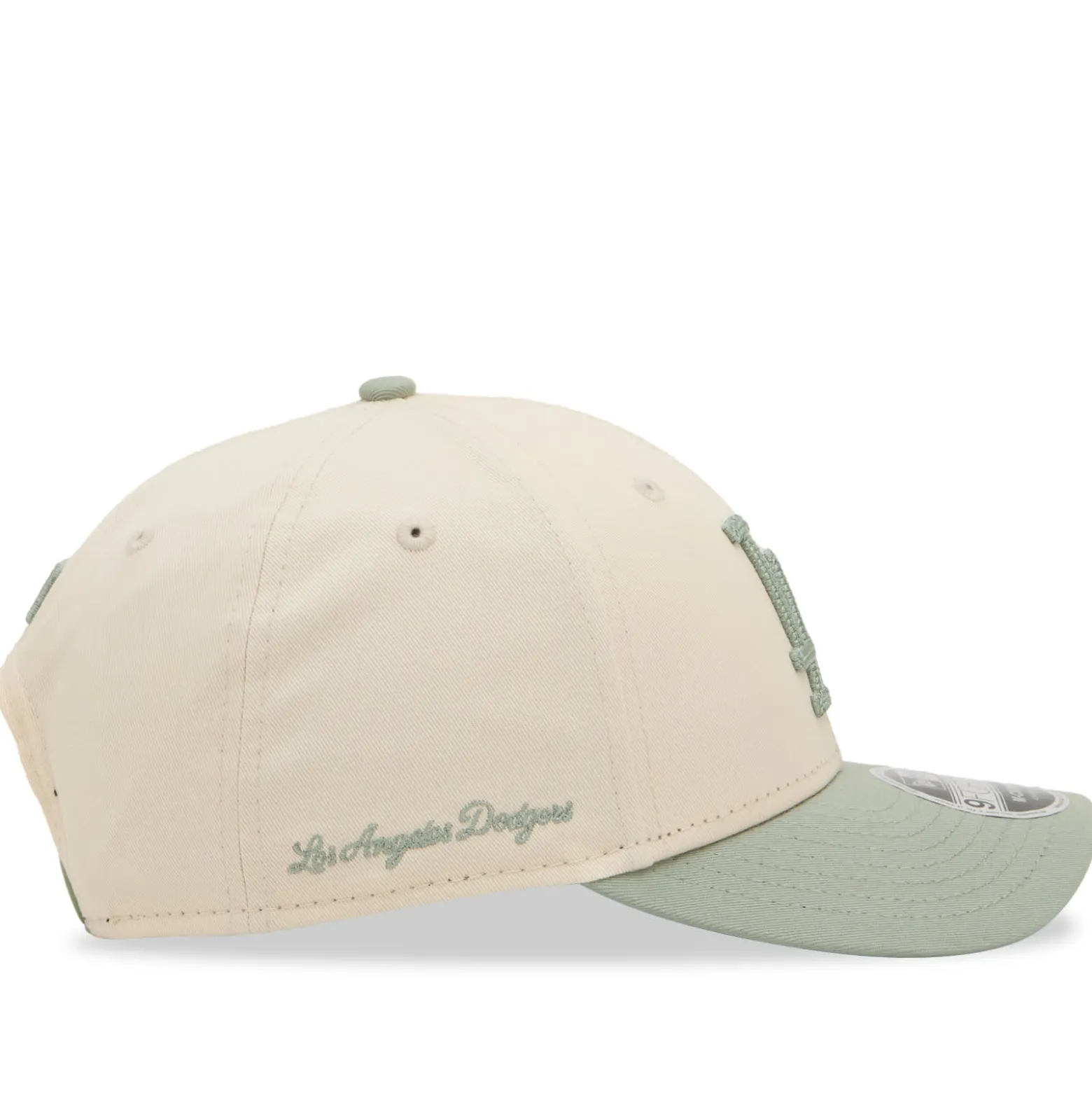 New Era LA Dodgers Side Script 9Forty Adjustable Cap