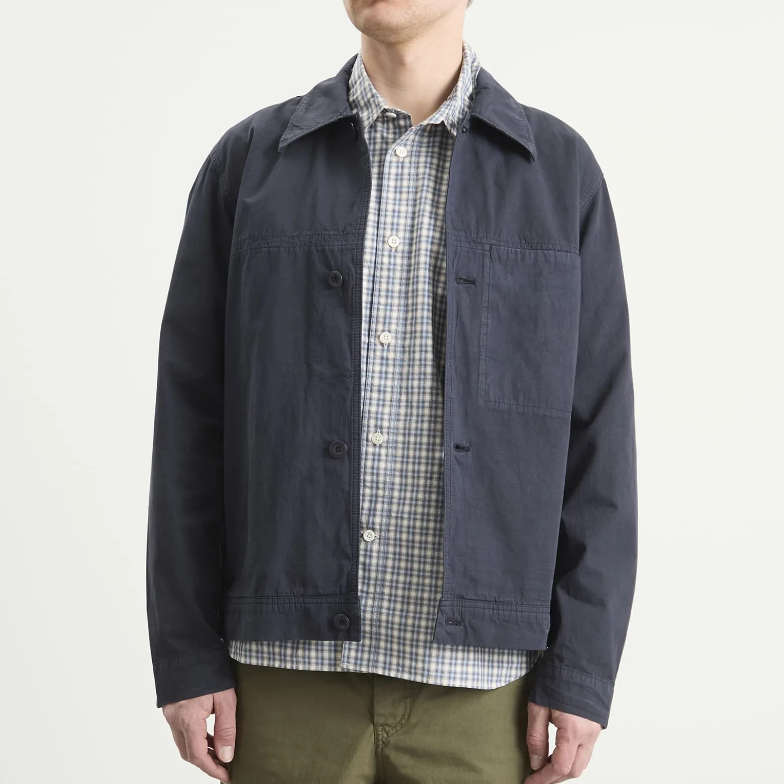 Norse Projects Arresskov Compact Cotton Shirt Jacket