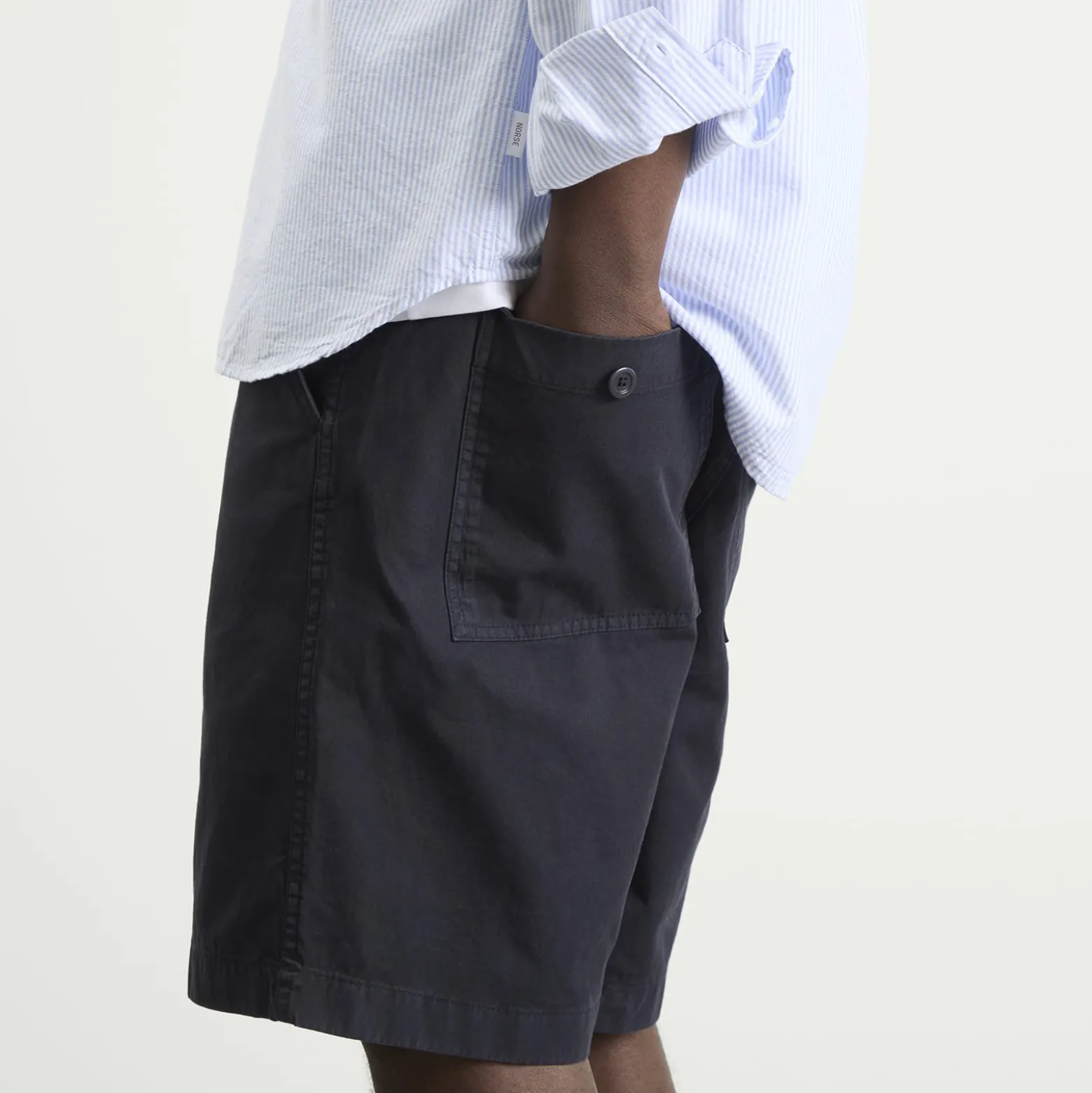 Norse Projects Kvitfell Relaxed Twill Shorts