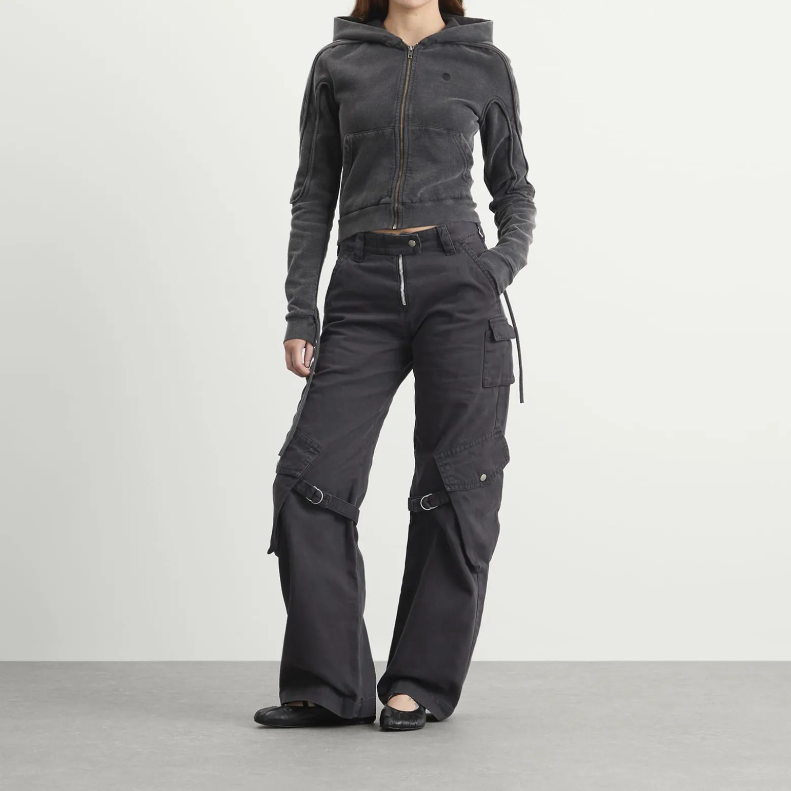 Ottolinger Sutured Zip Hoodie