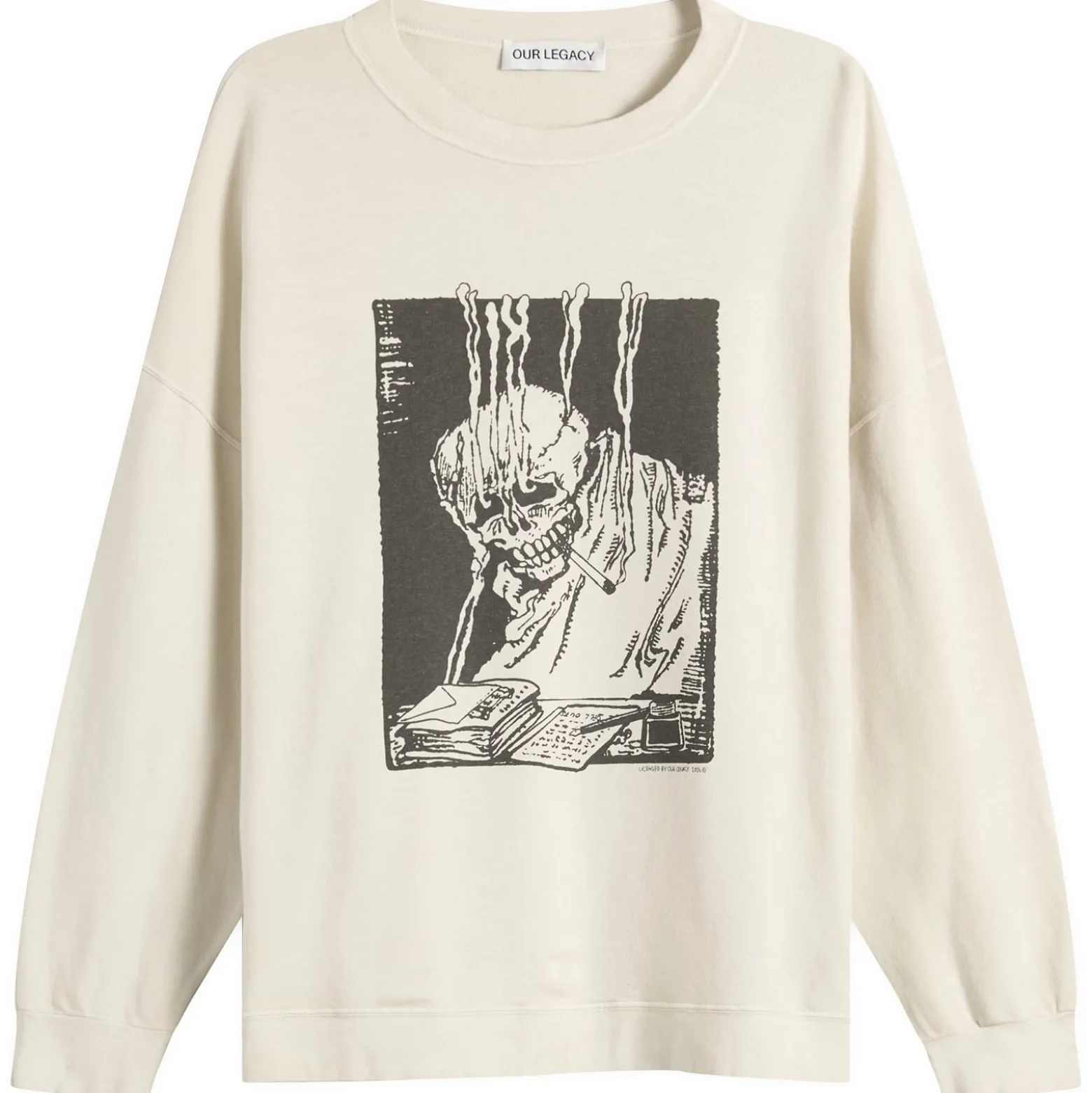 Our Legacy Angry Fan Mail Slack Sweatshirt