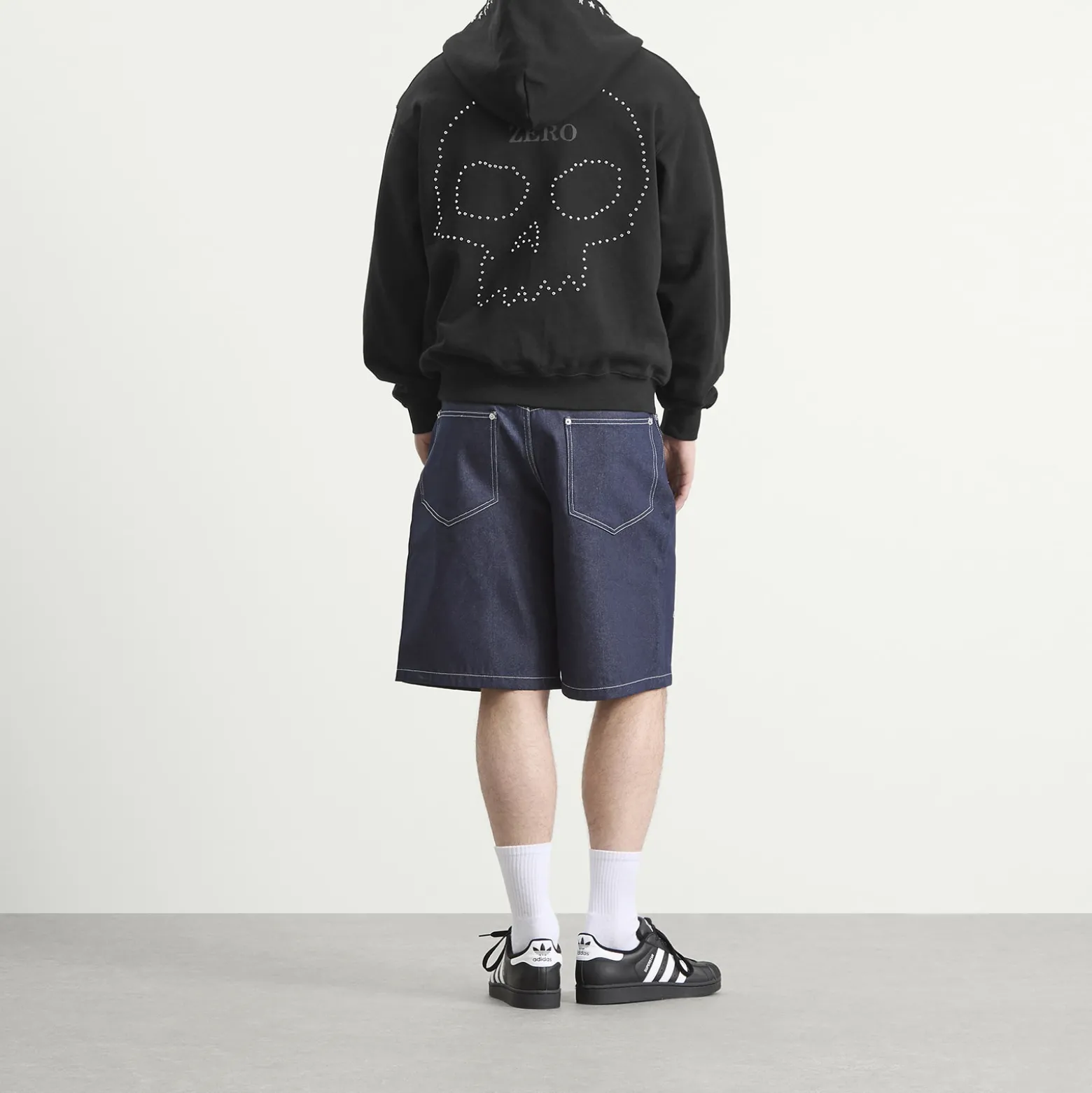Pleasures x Zero Dane Studded Hoodie