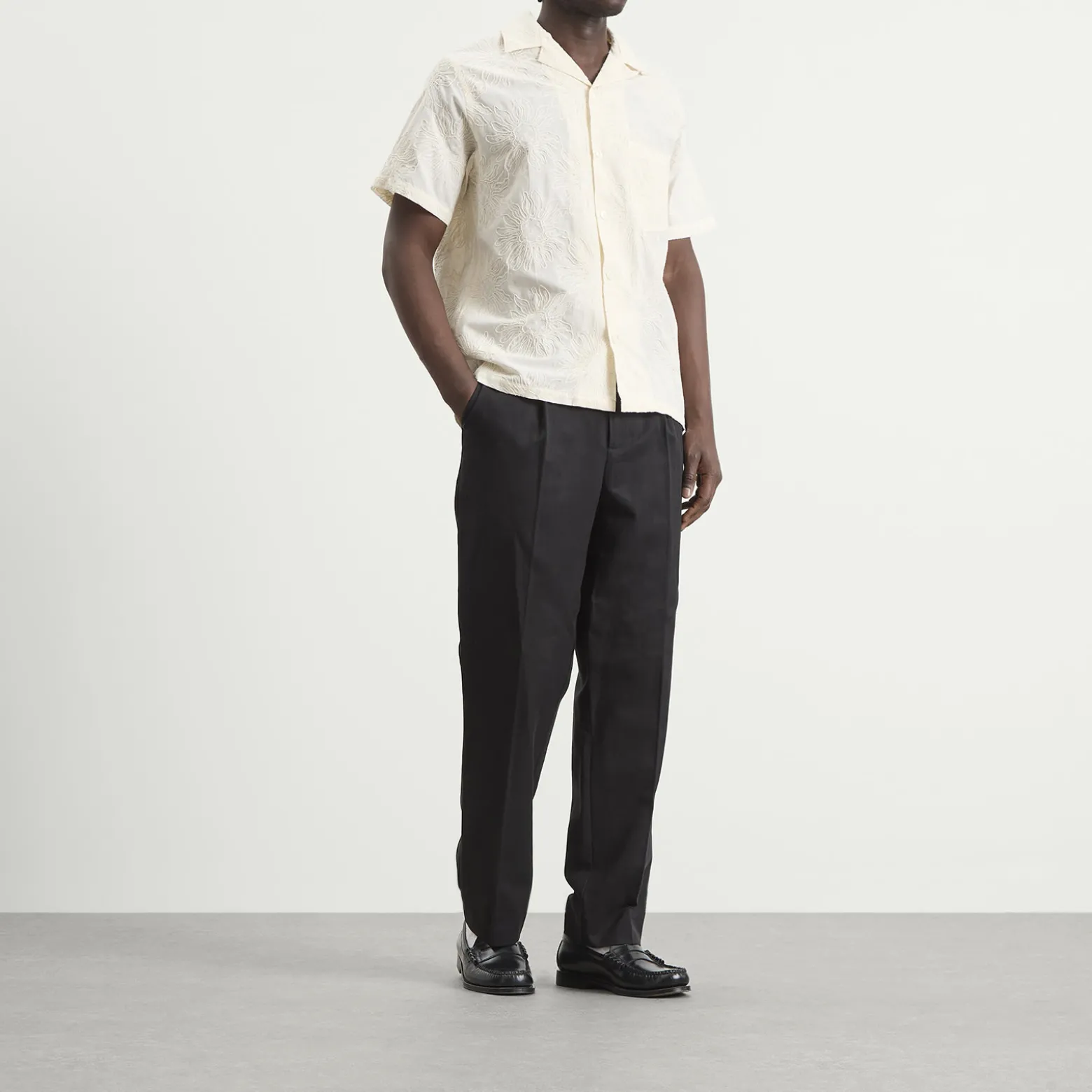 Portuguese Flannel Duke Embroidered Vacation Shirt