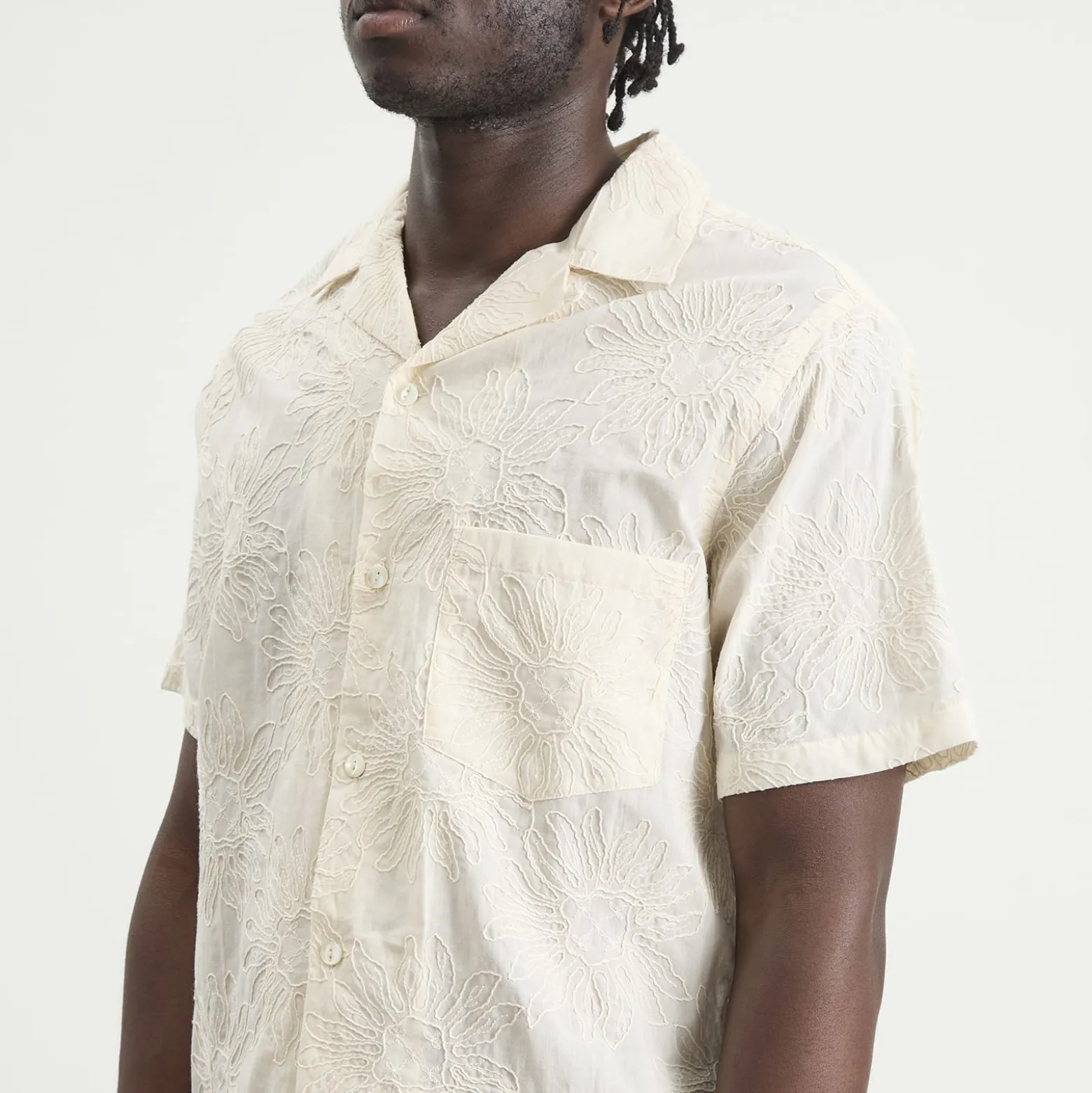 Portuguese Flannel Duke Embroidered Vacation Shirt