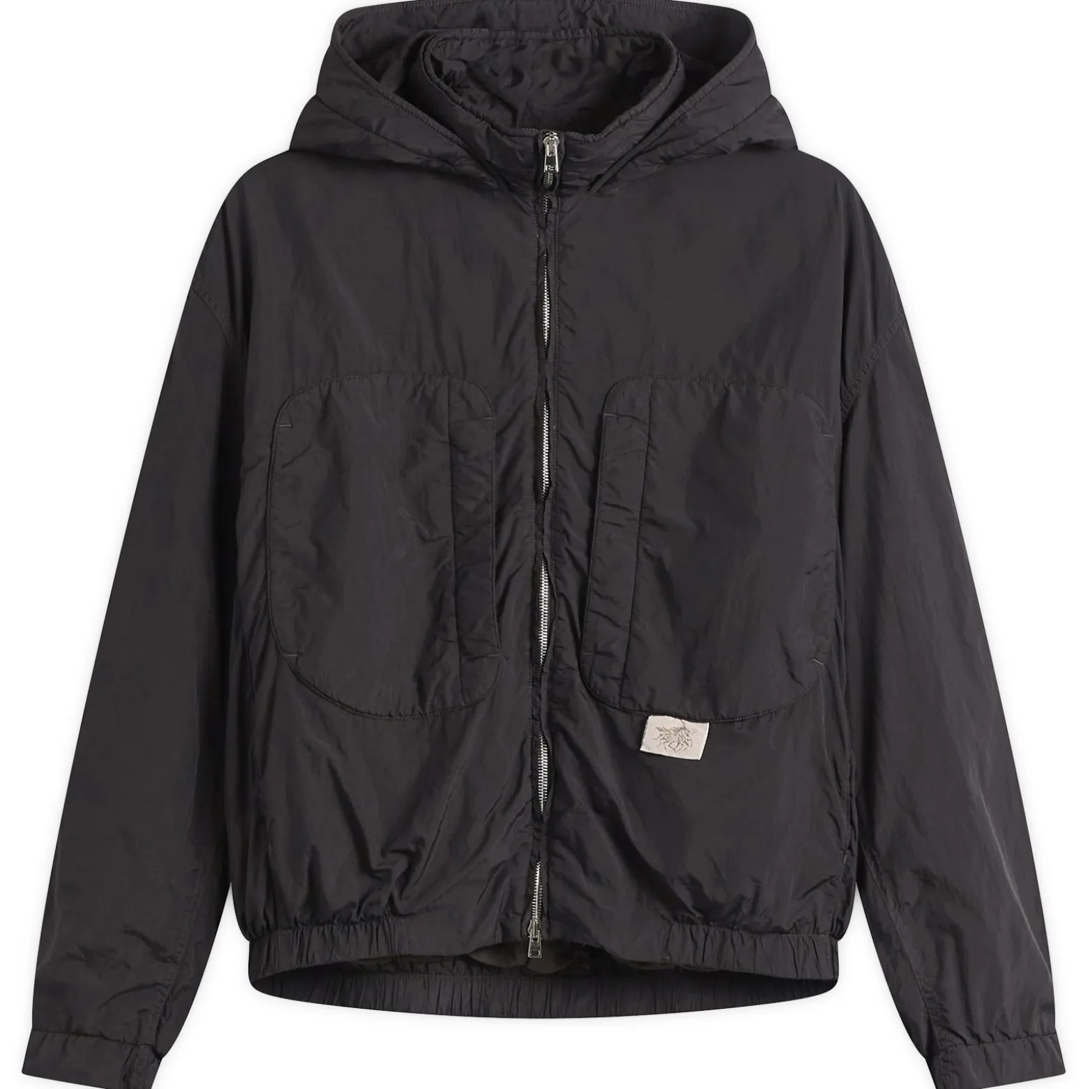 Ranra Purs Padded Nylon Hoodie Jacket