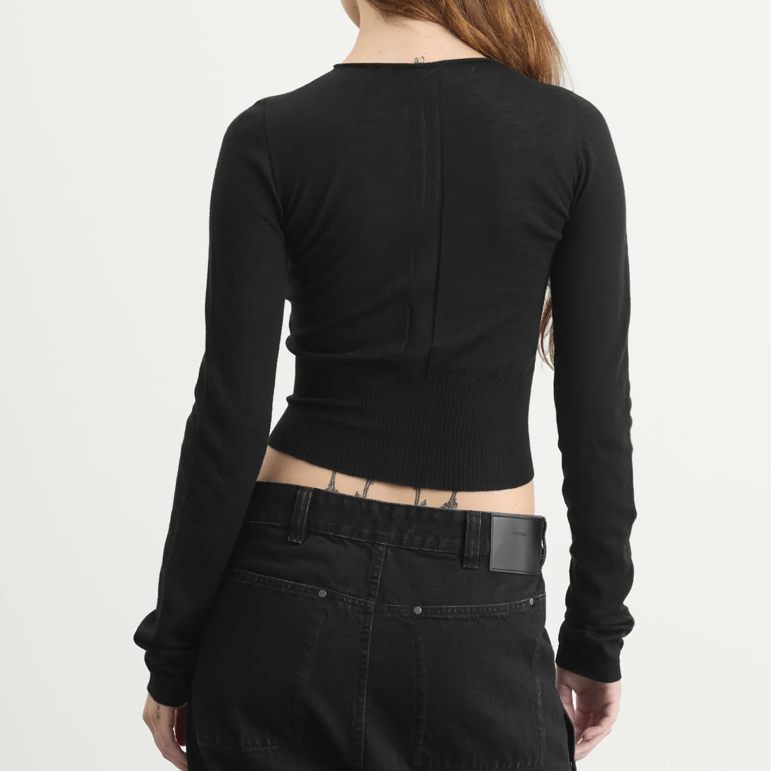 Rick Owens Cropped Pullover Top
