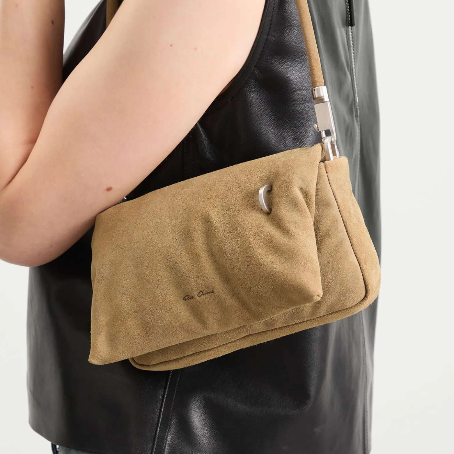 Rick Owens Shoulder Pillow Griffin Bag