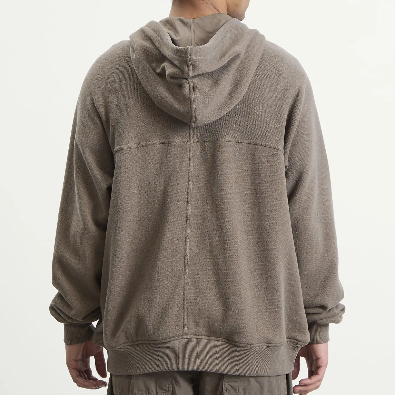Rick Owens Slouchy Zip Hoodie