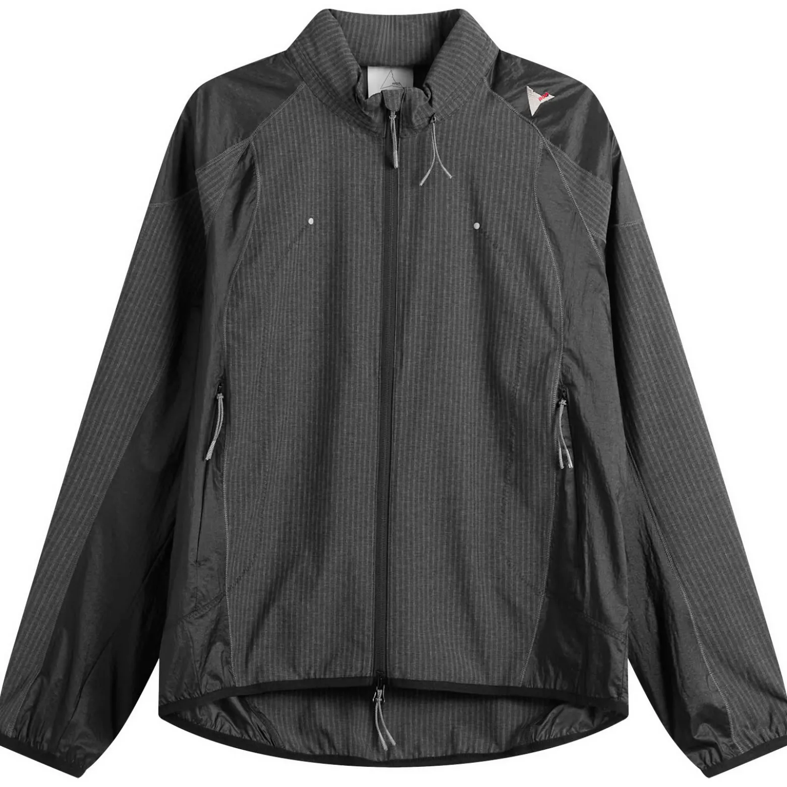 ROA Numb Pinstriped Hooded Wind Jacket