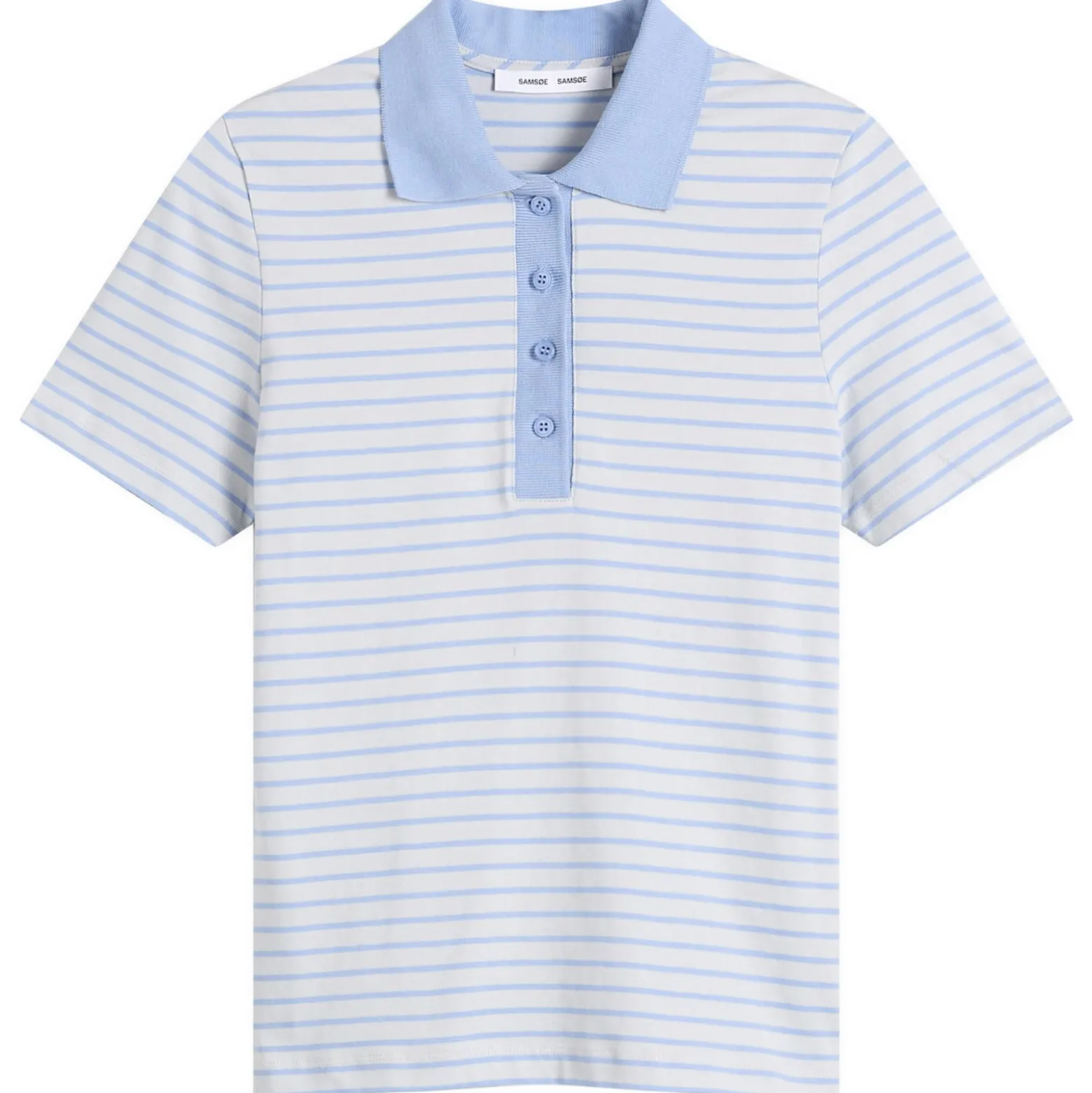 Samsøe Samsøe Saella Short Sleeve Polo Top
