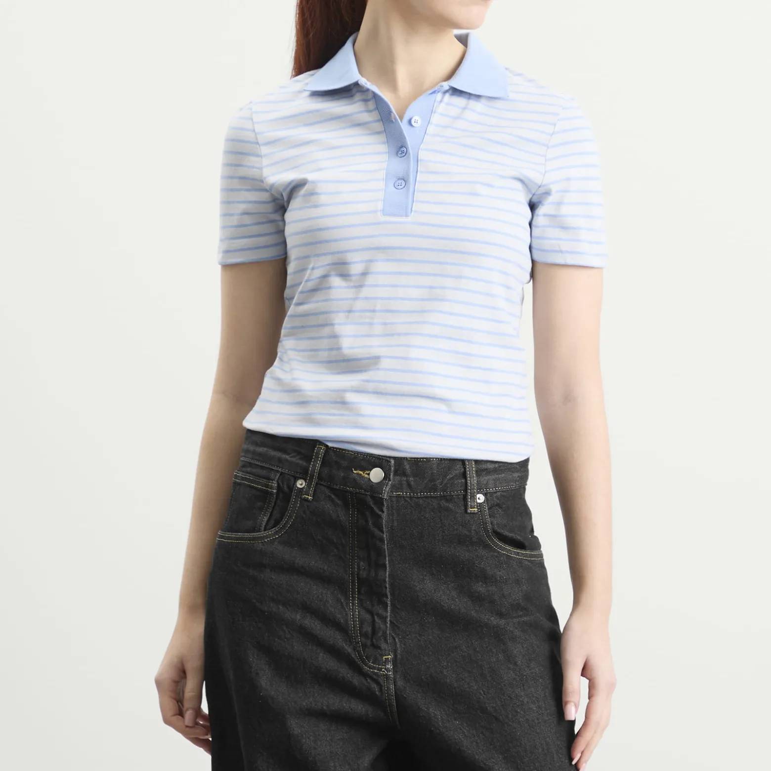 Samsøe Samsøe Saella Short Sleeve Polo Top
