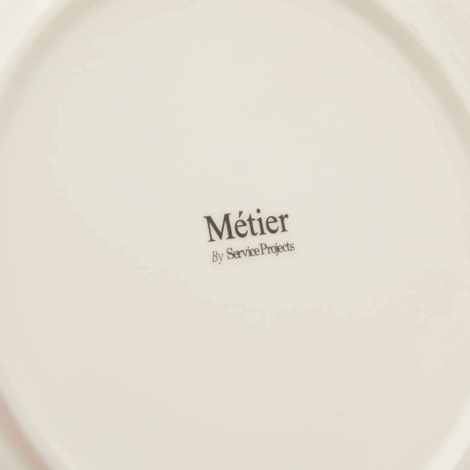 Service Projects Métier Embossed Dinner Plate - Set of 2