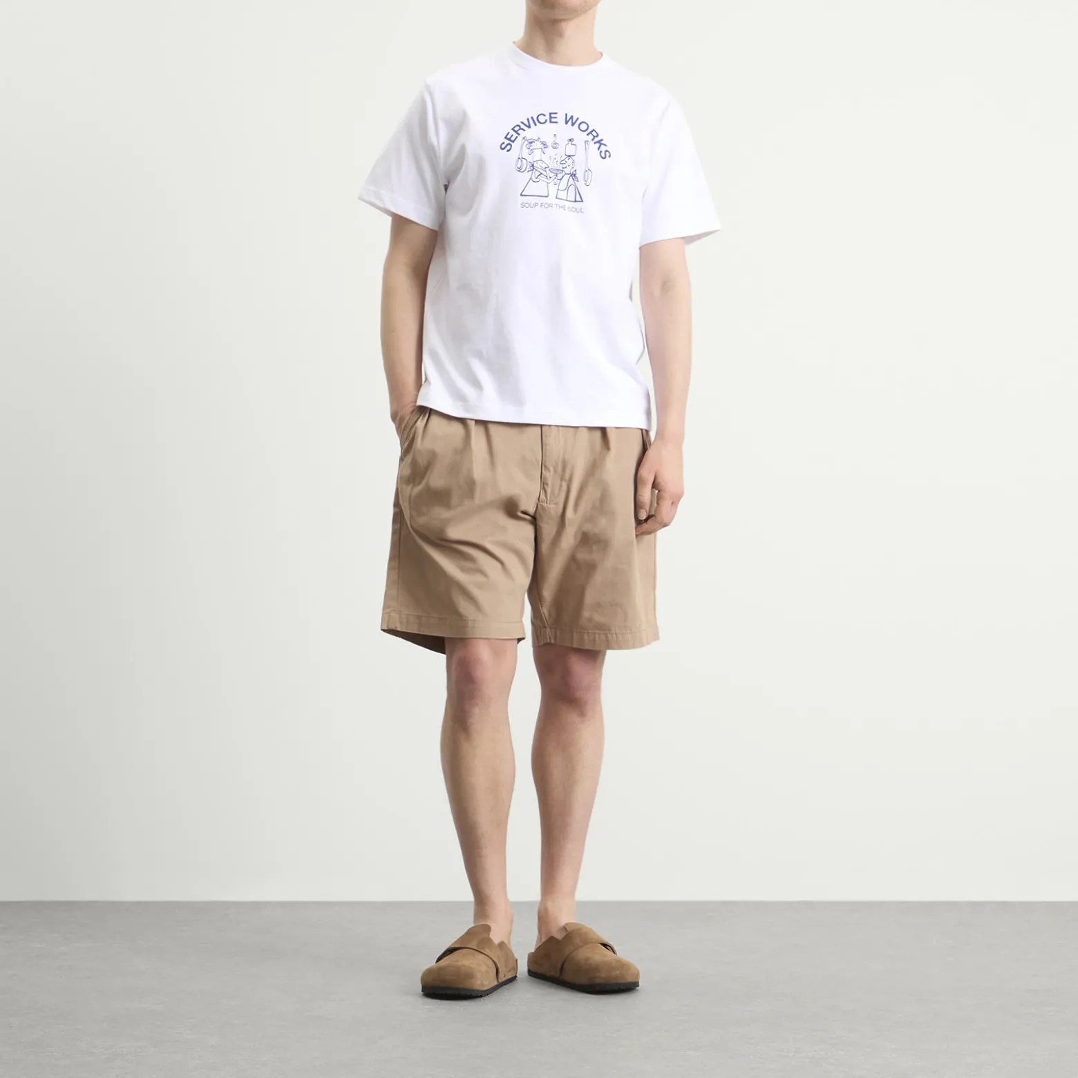 Service Works Twill Part Timer Shorts