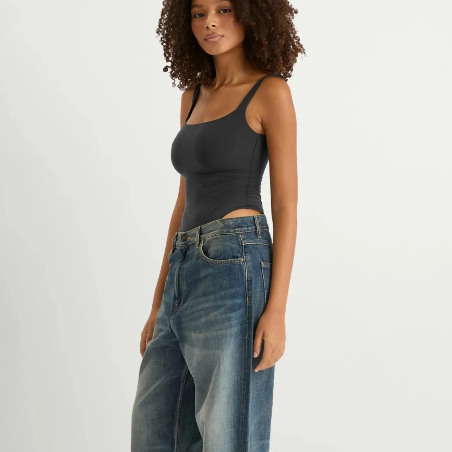 SKIMS Fits Everybody Square Neck Bodysuit