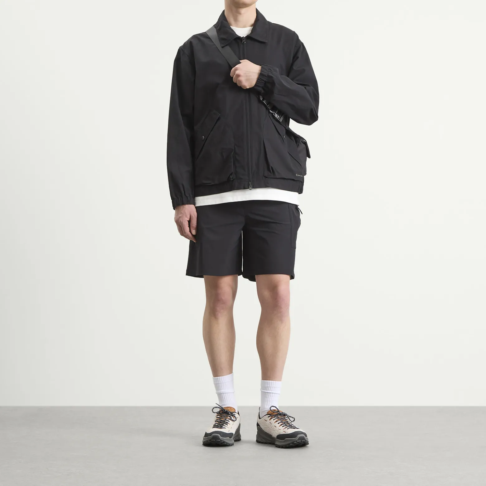 Snow Peak Light Dobby Cloth Harrington Jacket